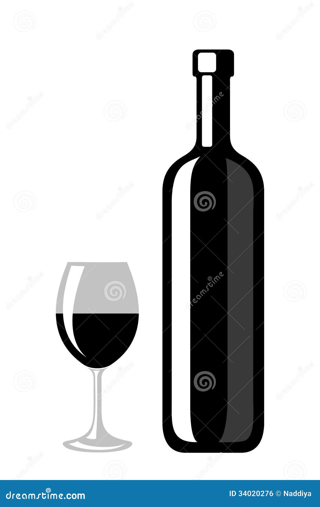 verre a vin silhouette