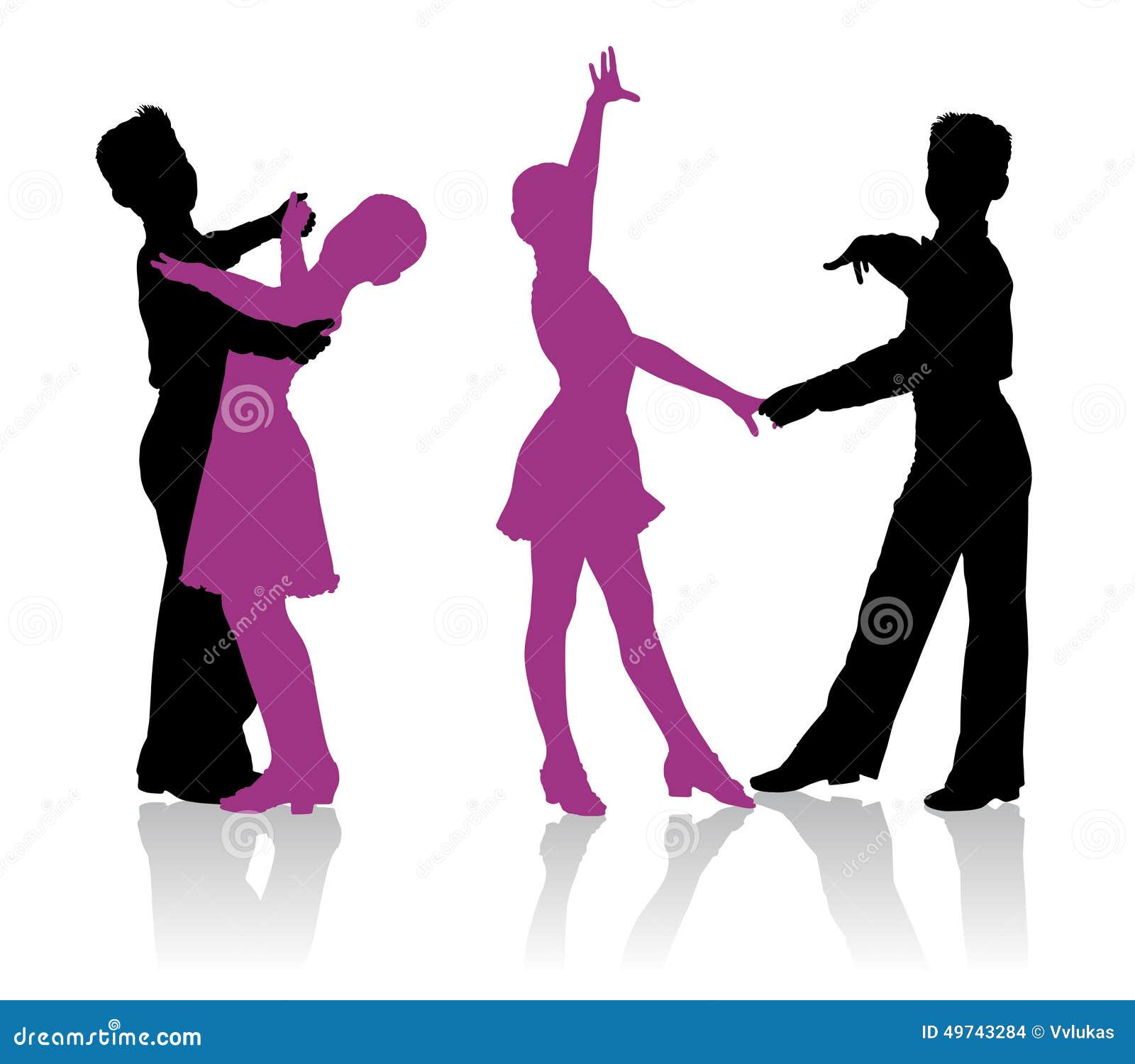 ballroom dance clipart silhouettes - photo #32