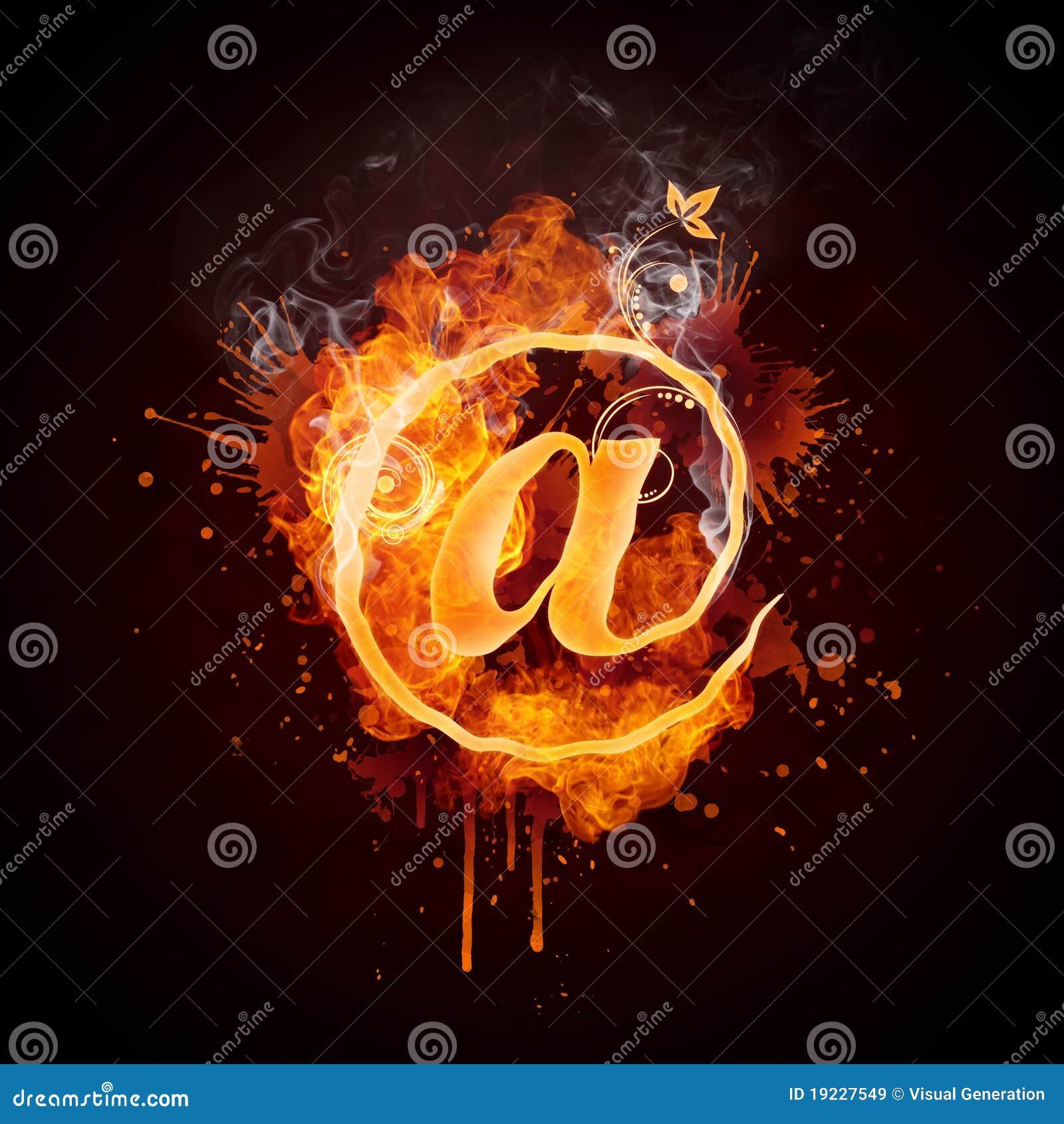 At Simbol Royalty Free Stock Images - Image: 19227549