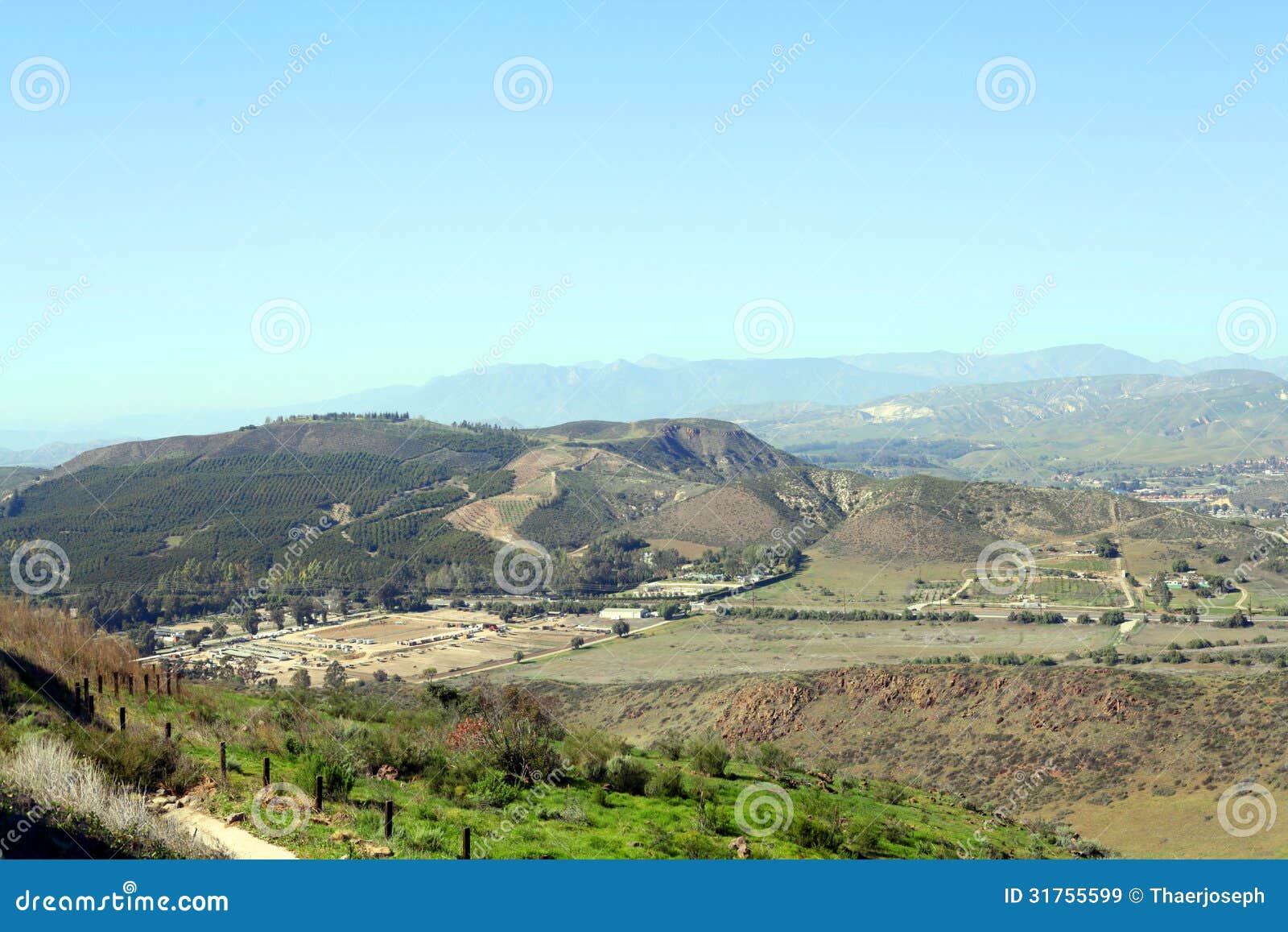 Simi Valley Landscape Royalty Free Stock Images - Image: 31755599