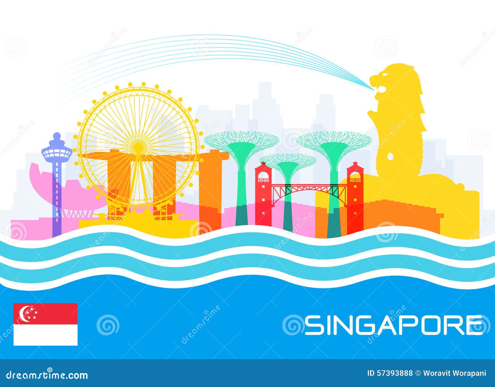 singapore flyer clipart - photo #4