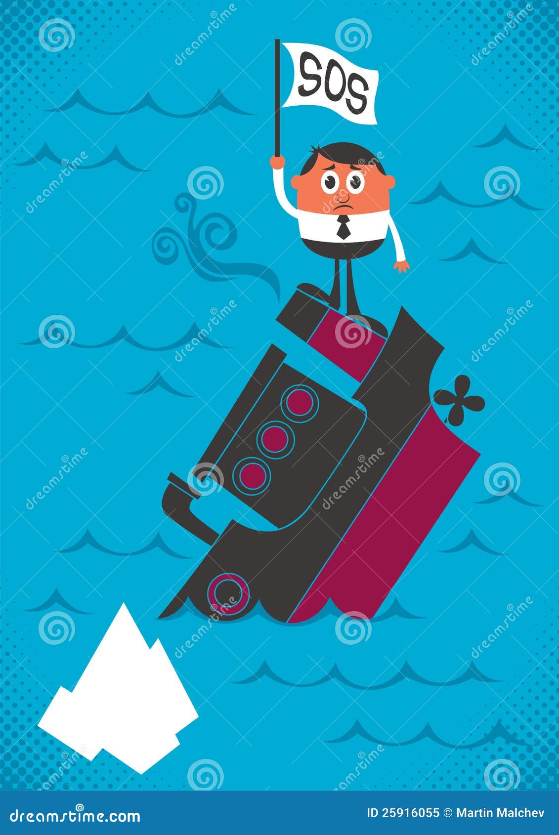 sinking ship clip art - photo #39