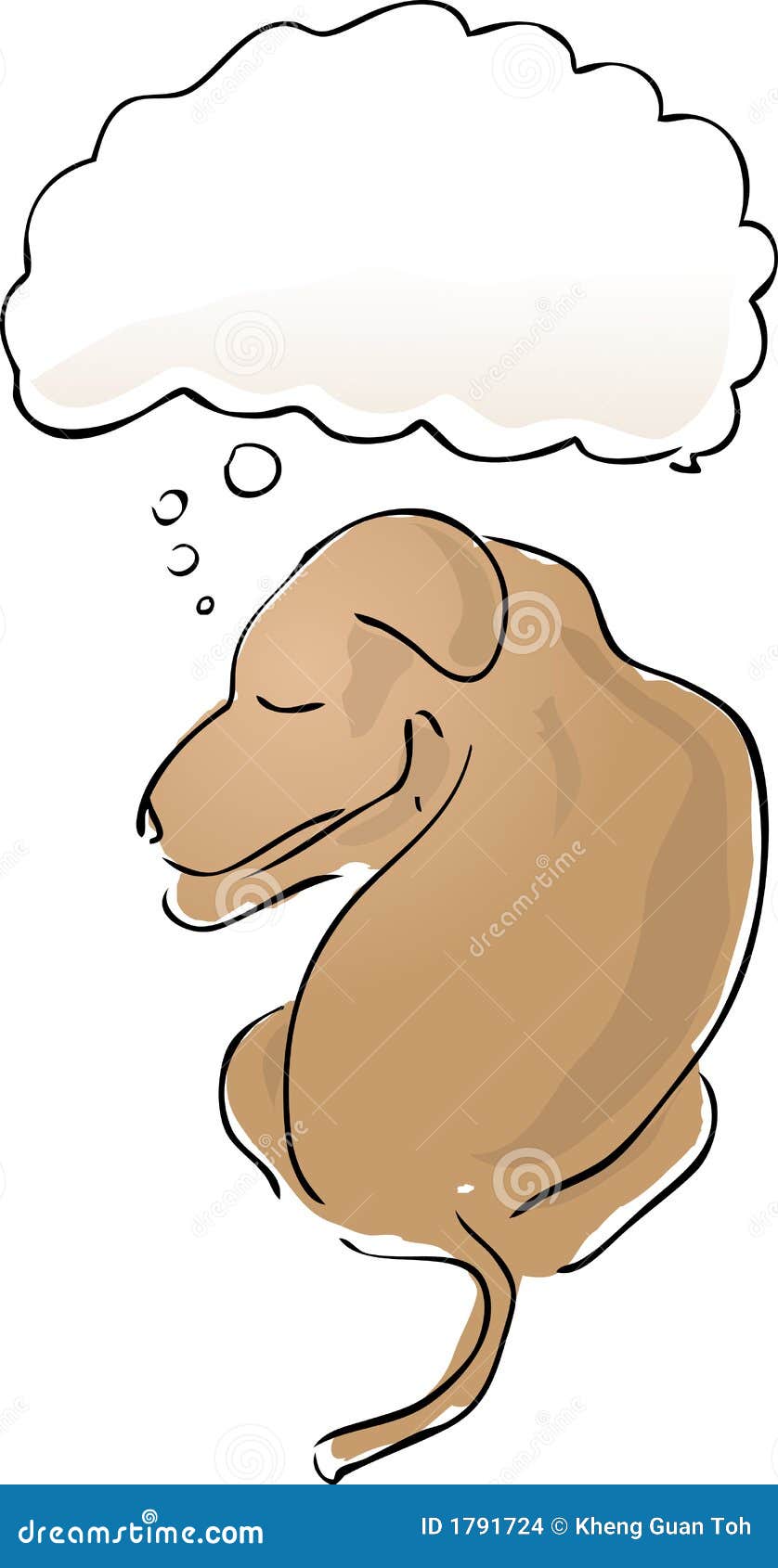 free clipart sleeping dog - photo #49