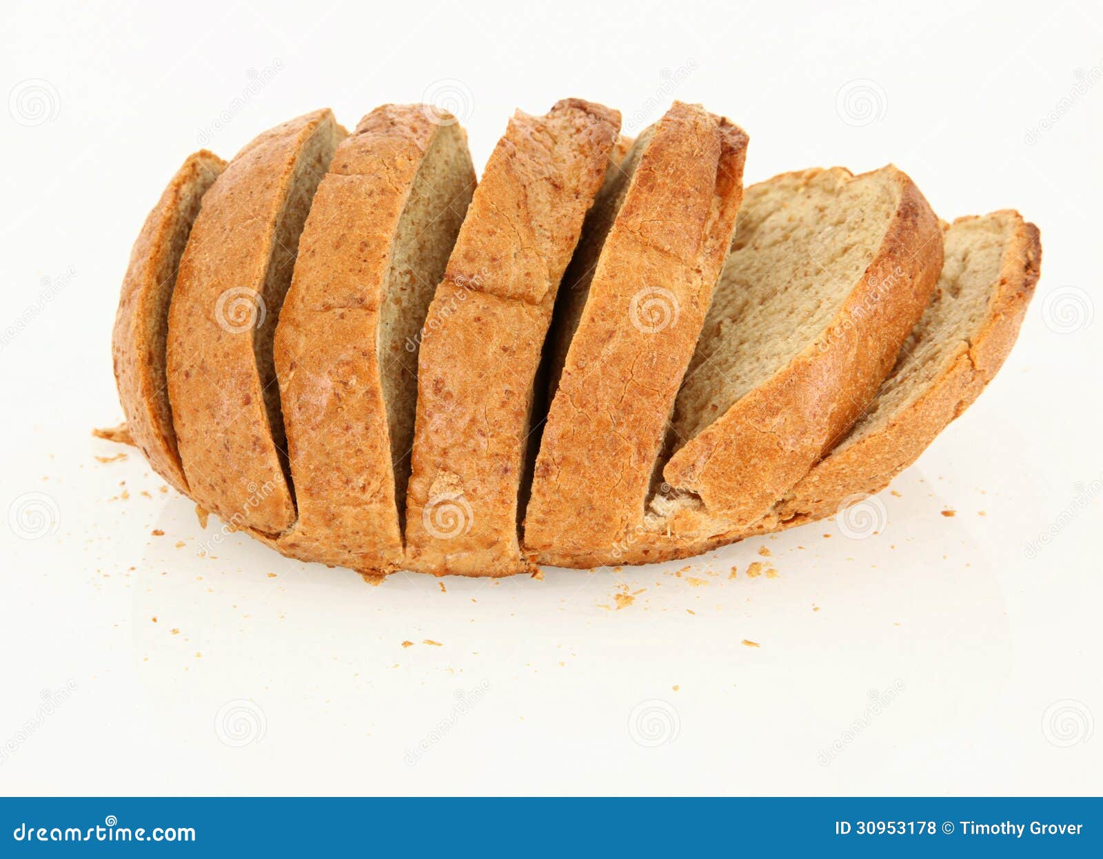 Sliced Dinner Bread Royalty Free Stock Photos - Image: 30953178