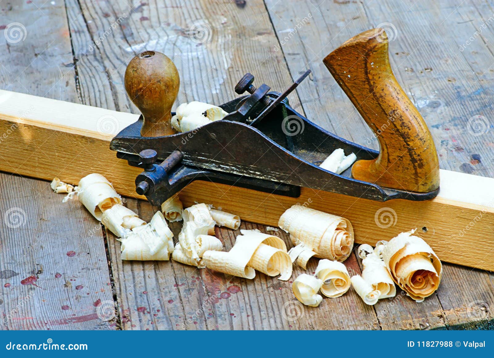 small wood plane