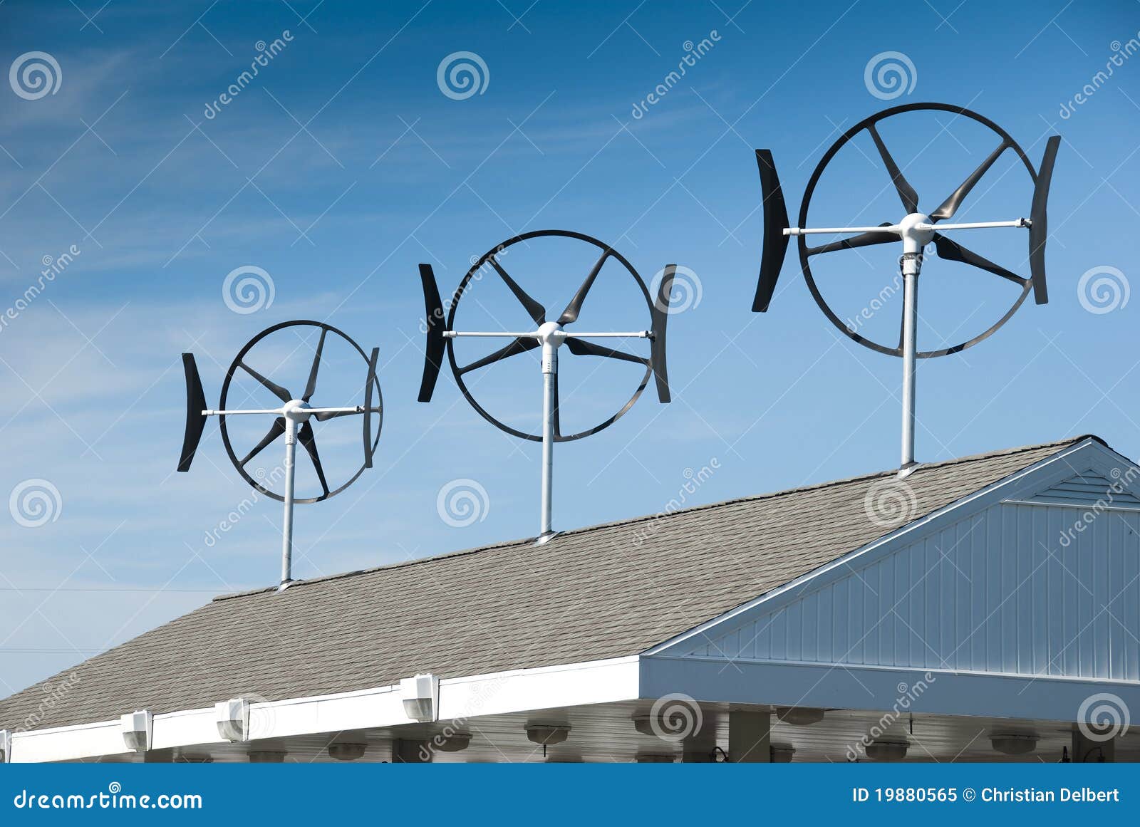Small Wind Turbines Royalty Free Stock Photo - Image: 19880565