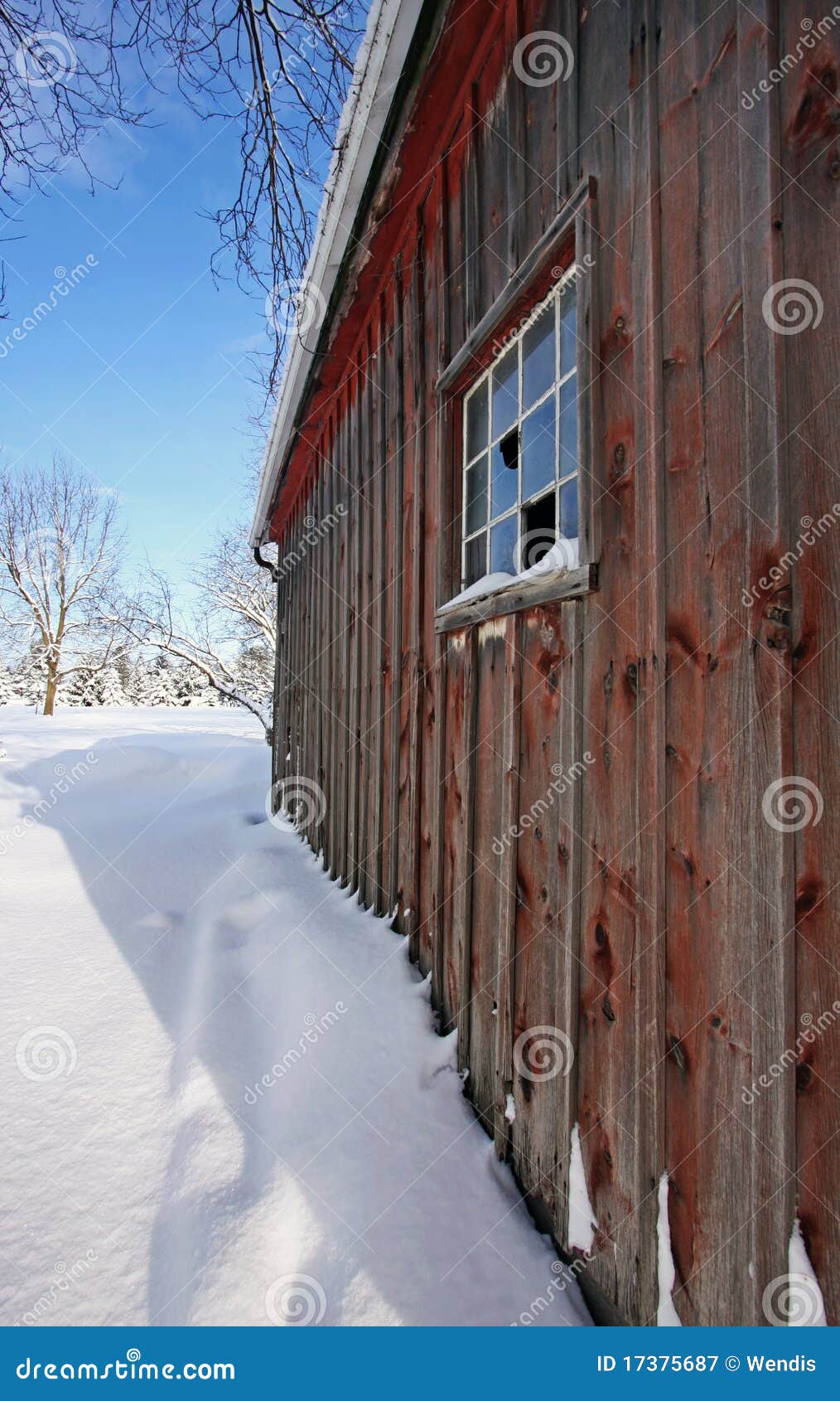 Royalty Free Stock Photography: A small wooden shed