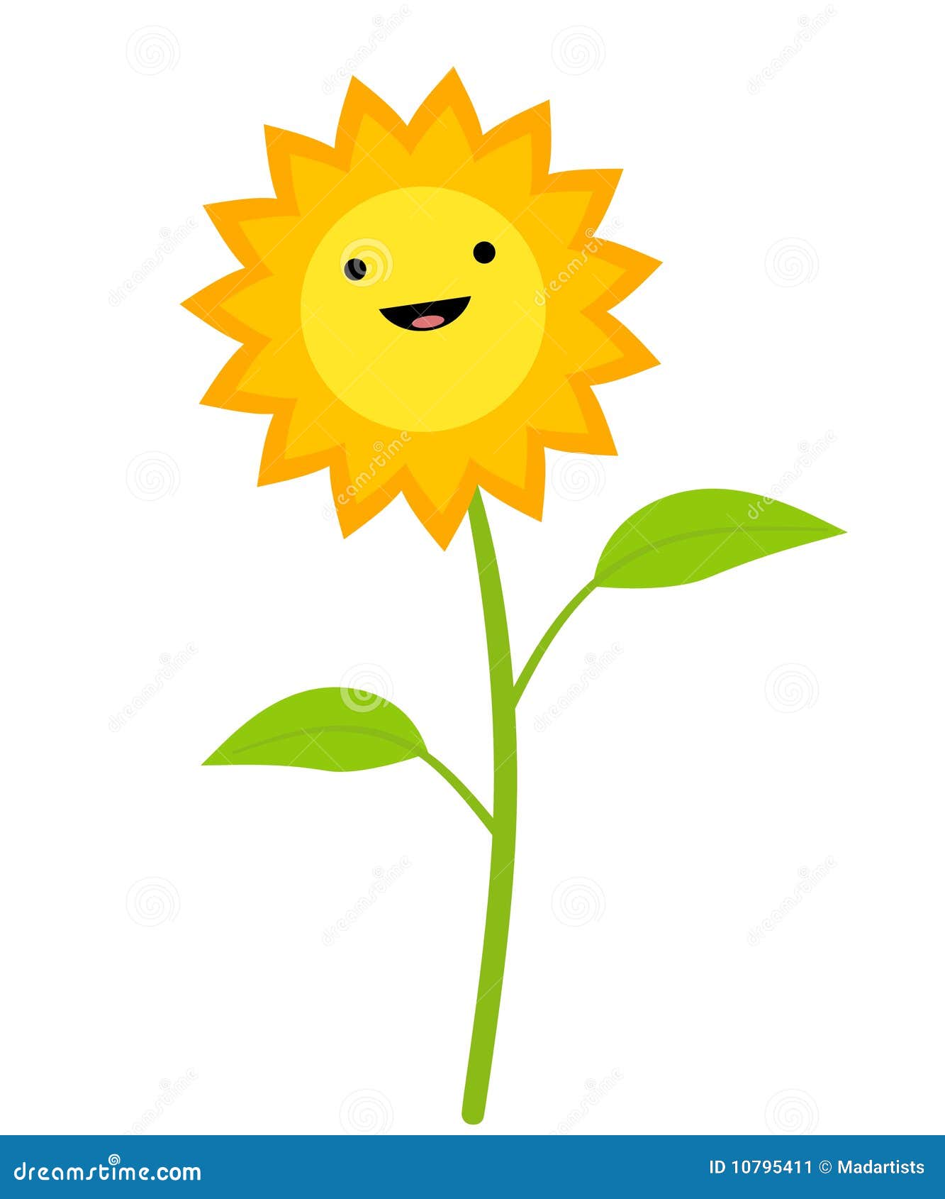 free smiling flower clipart - photo #49