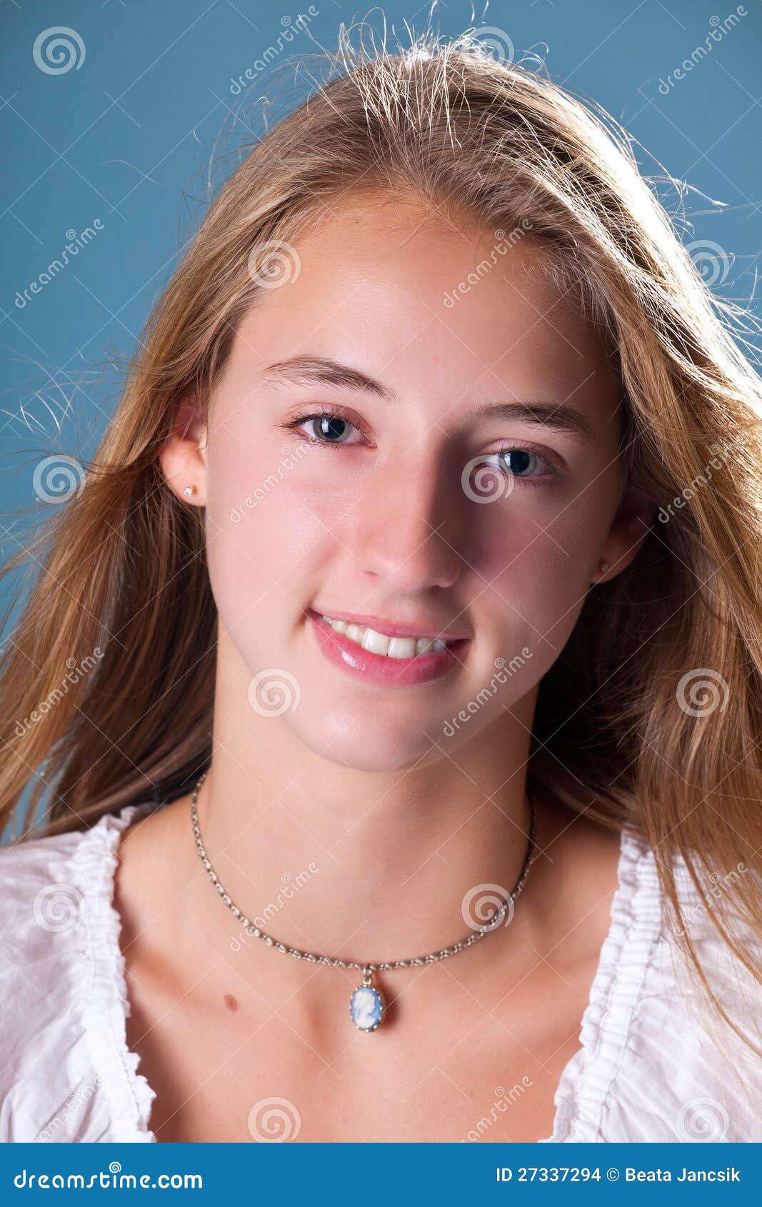 Smiling Teen Girl Stock Images Image 27337294