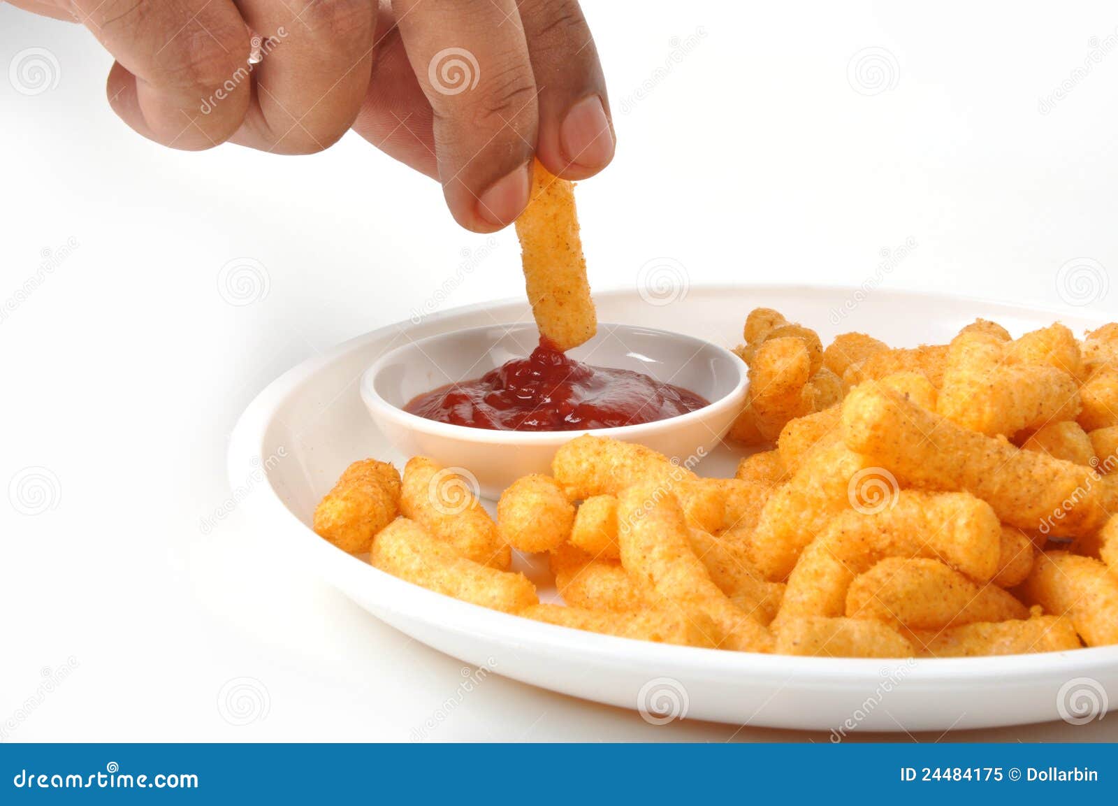 Snacks Corn Puffs Royalty Free Stock Photo Image 24484175