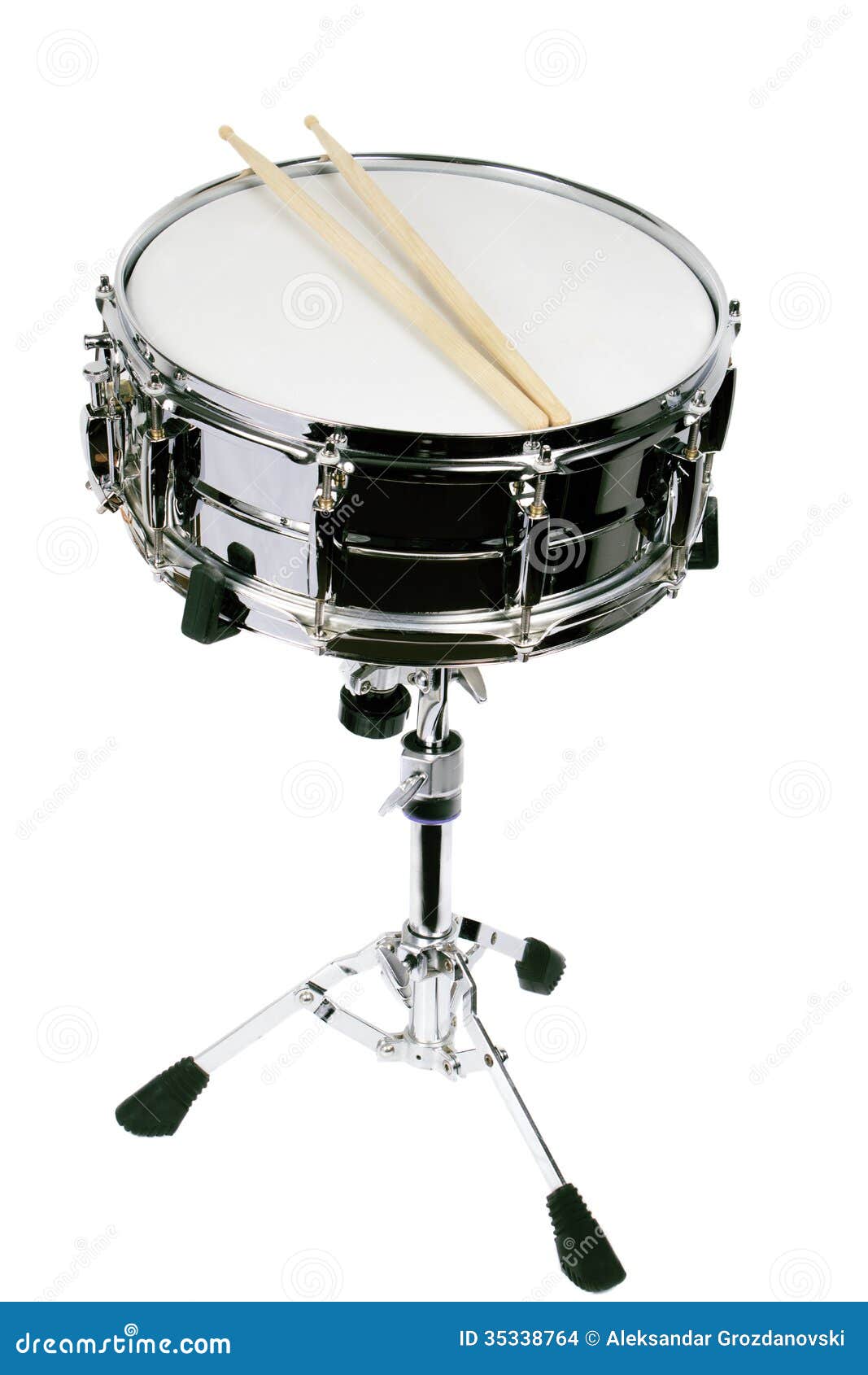 Snare Drum Set With Sticks Stock Images  Image: 35338764