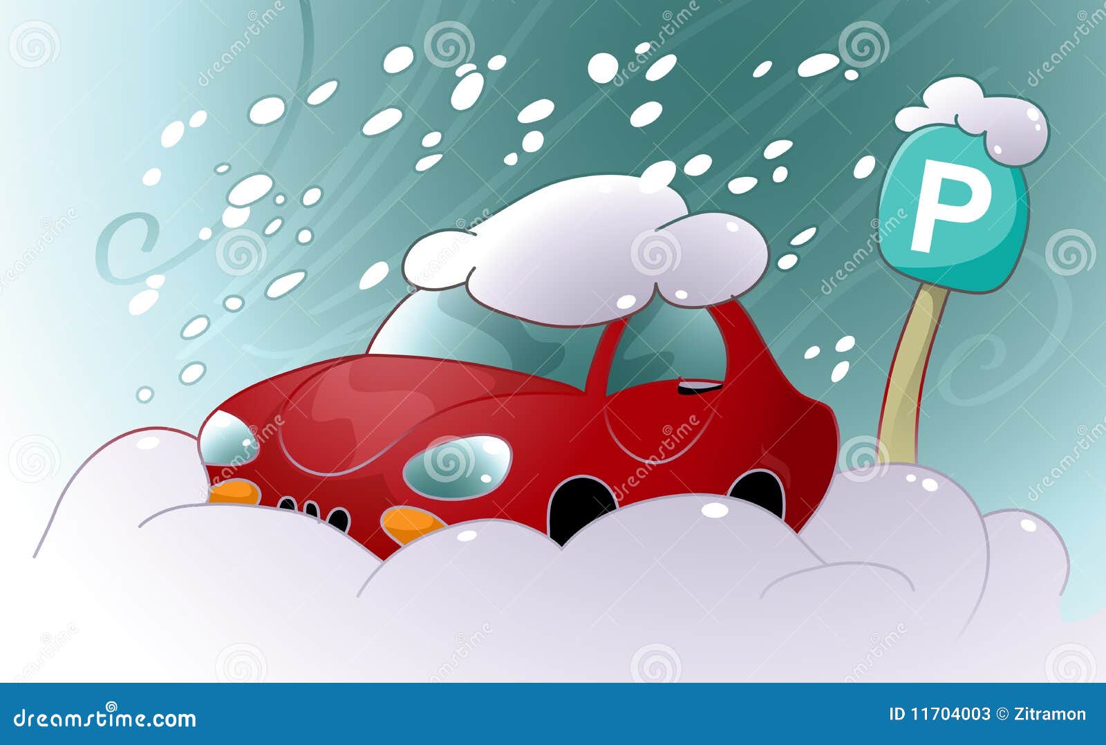 clipart car stuck in snow - photo #2