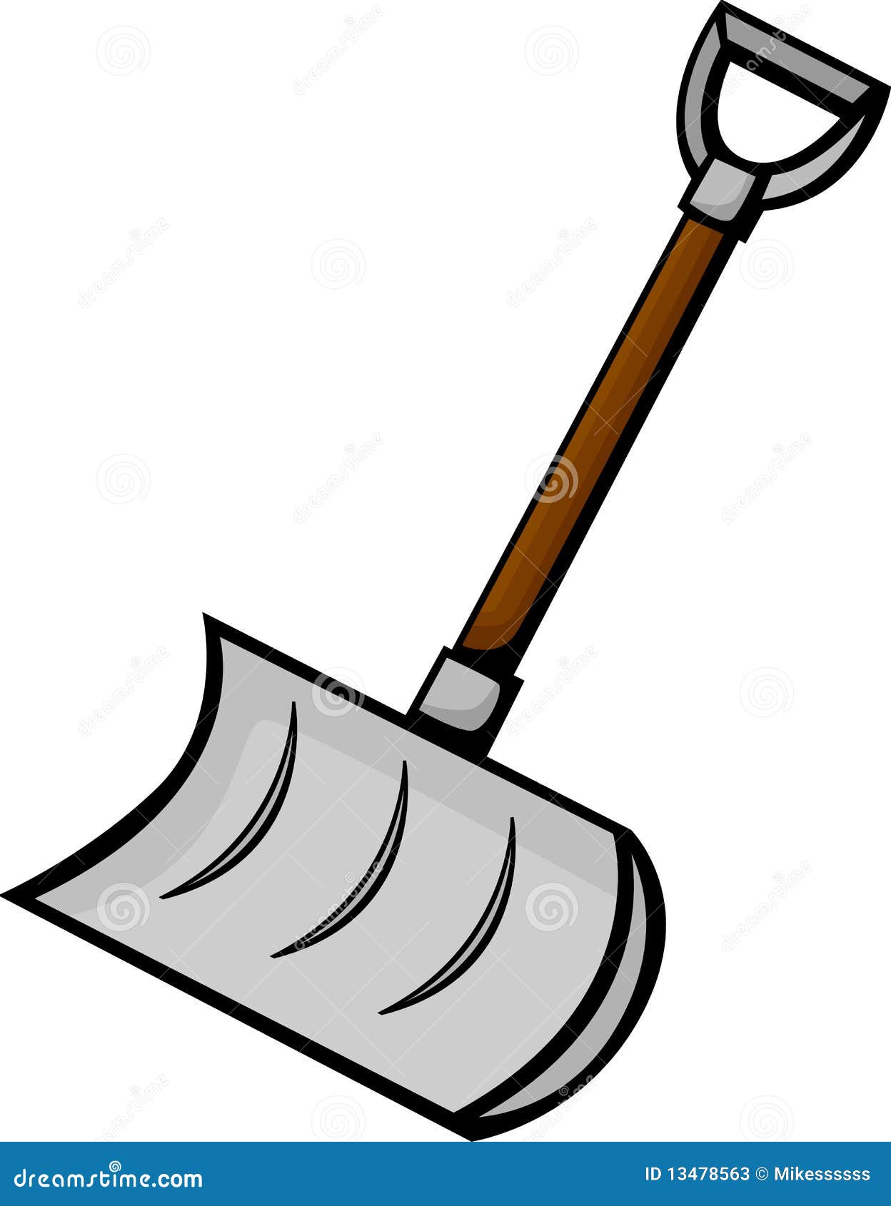 free clip art snow shovel - photo #10