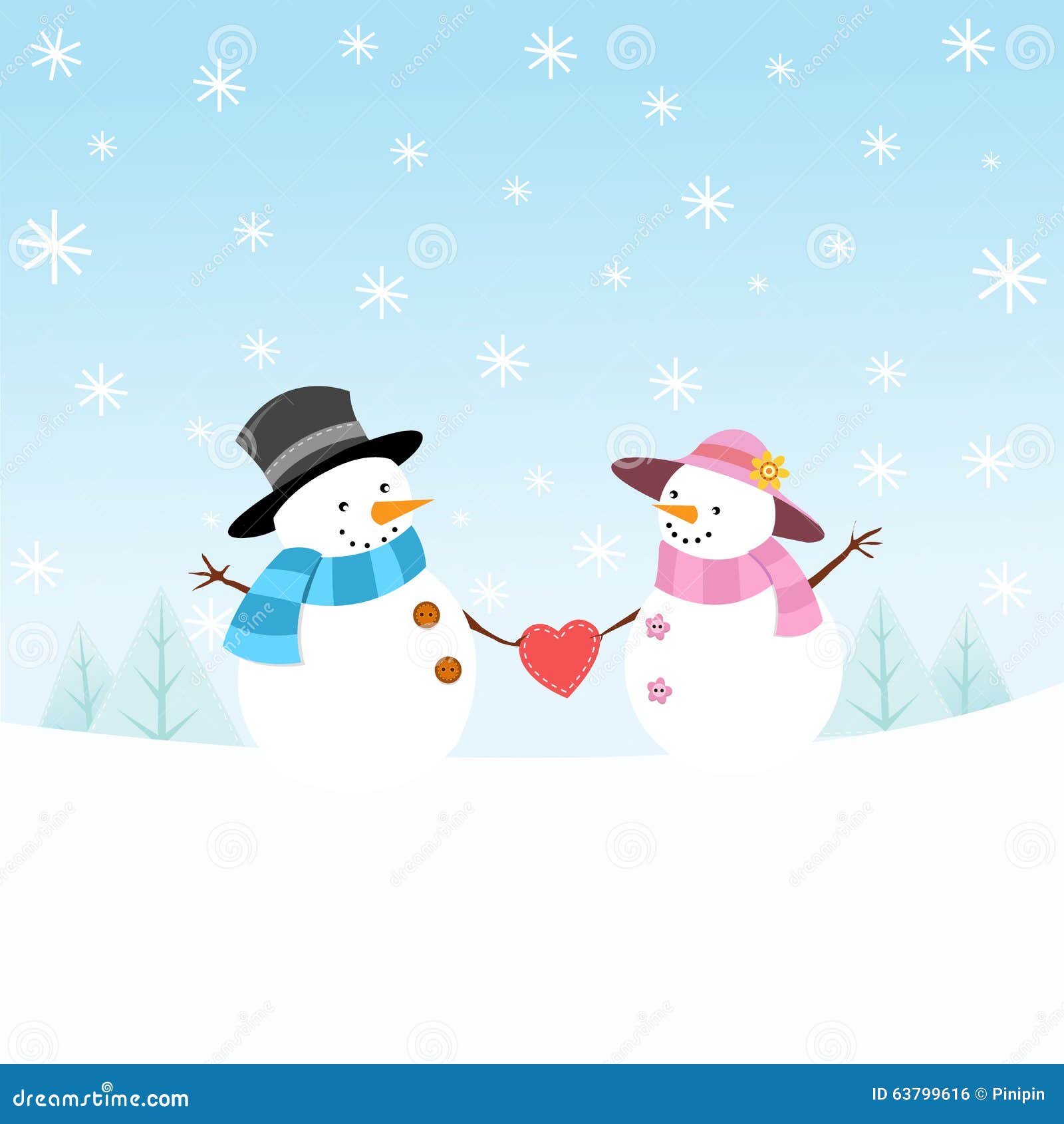 snow couple clipart - photo #44