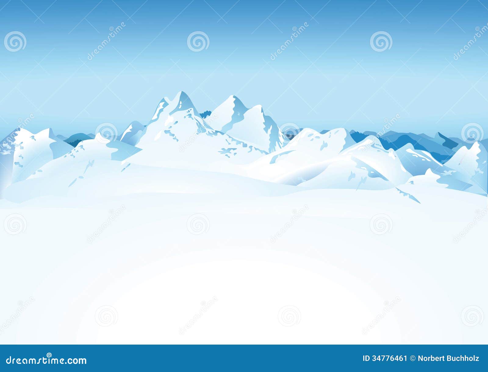 snowy mountain clipart - photo #2
