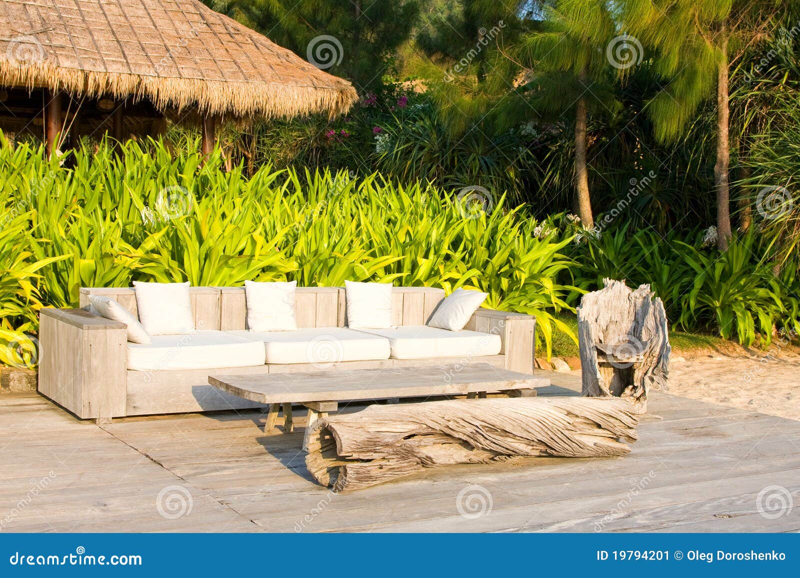 Sofa On The Beach Stock Image Image 19794201