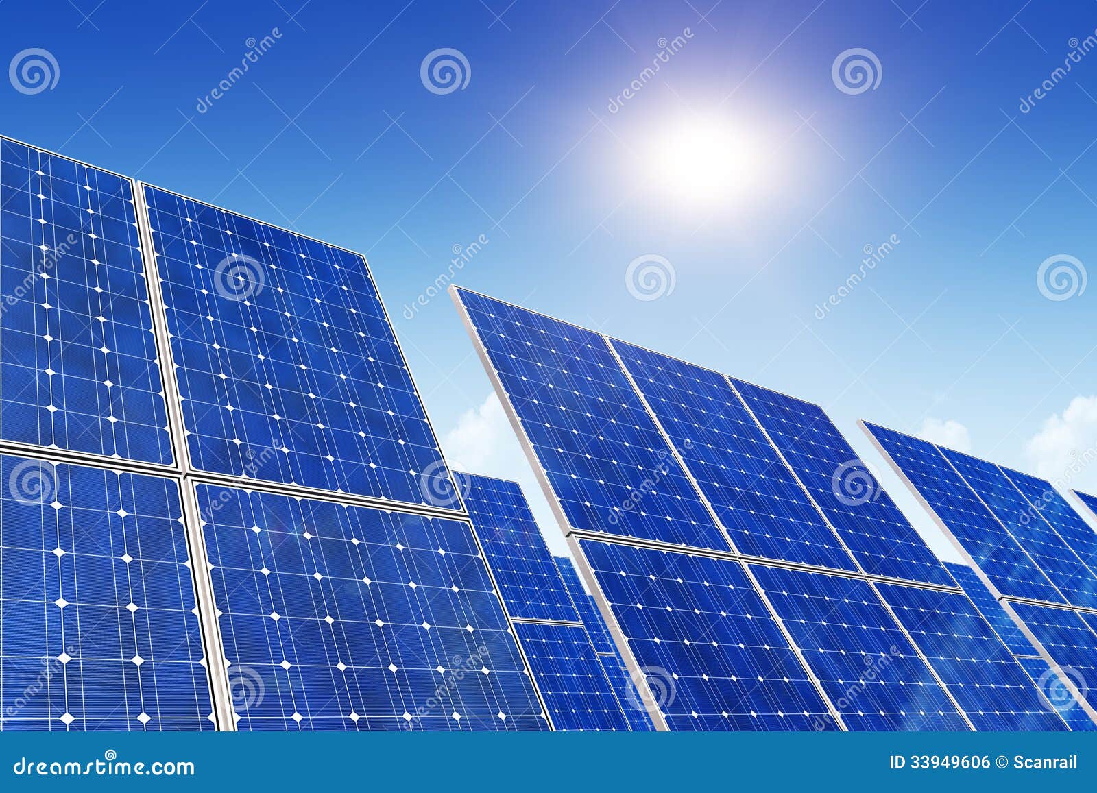 Creative solar power generation technology, alternative energy and 