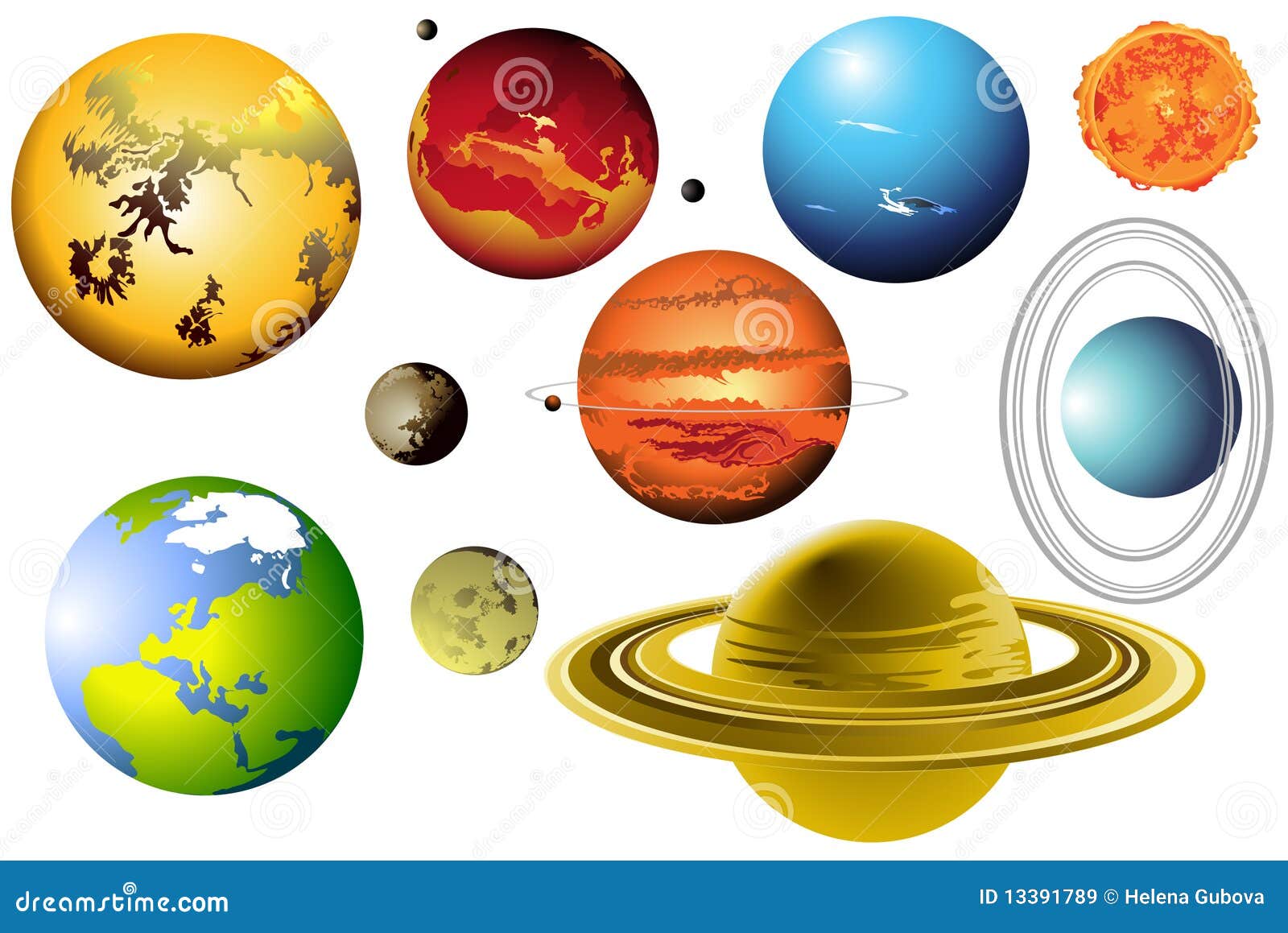 clipart planets solar system - photo #23