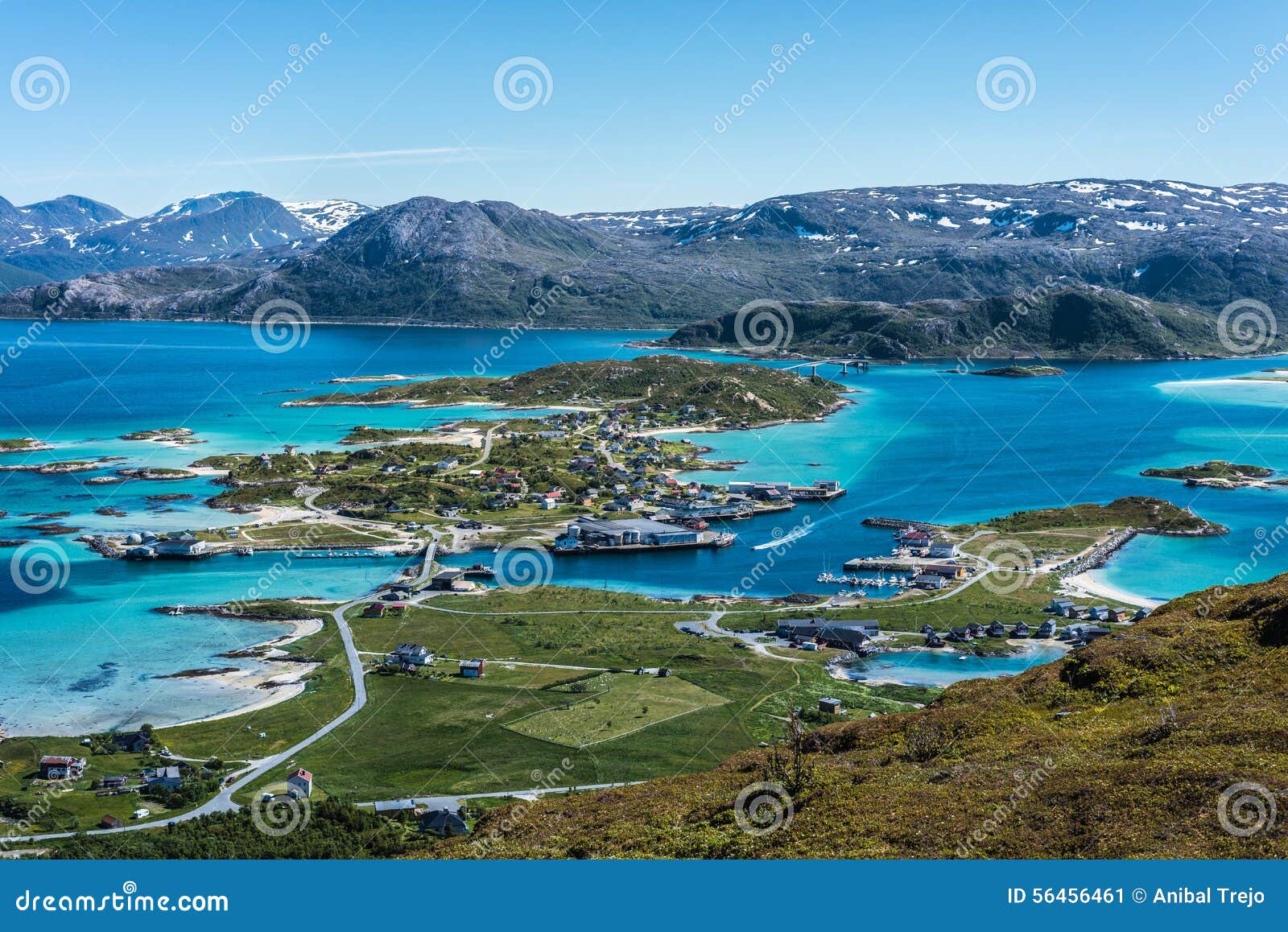 Sommaroy In Troms, Norway, Stock Photo - Image: 56456461