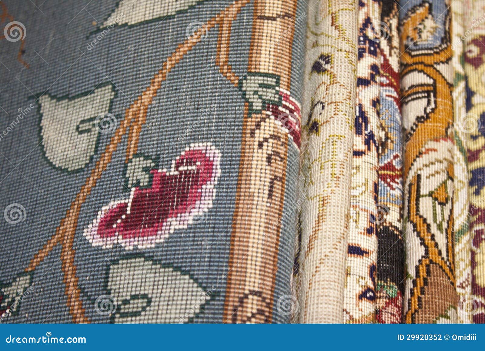 Nice Design In Iran Carpet Stock Photography - Image: 29920352