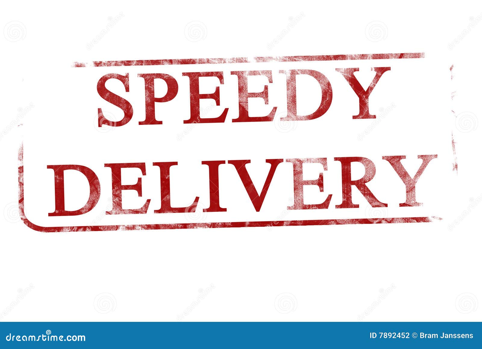 Speedy Delivery Stock Photography - Image: 7892452