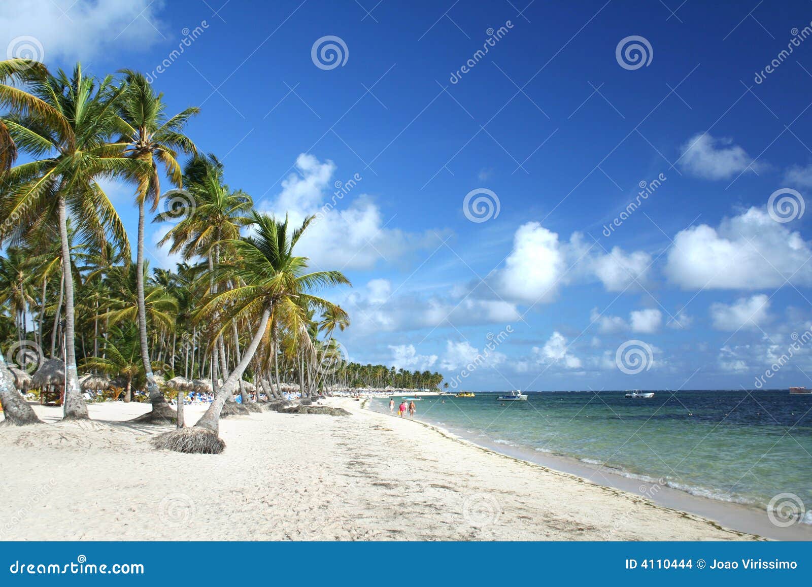 Spiaggia Caraibica Del Ricorso Immagini Stock - Immagine: 4110444