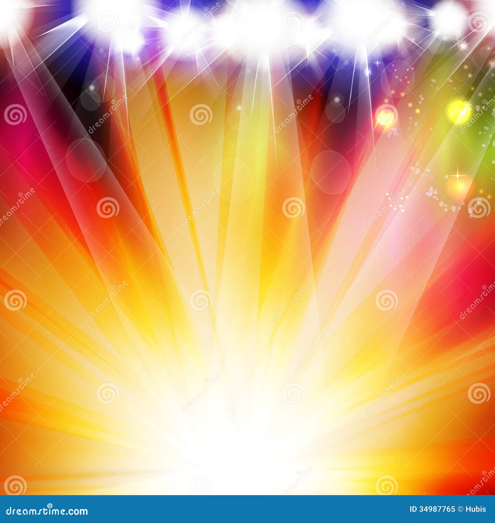 Royalty Free Stock Photo: Spotlight vector background design