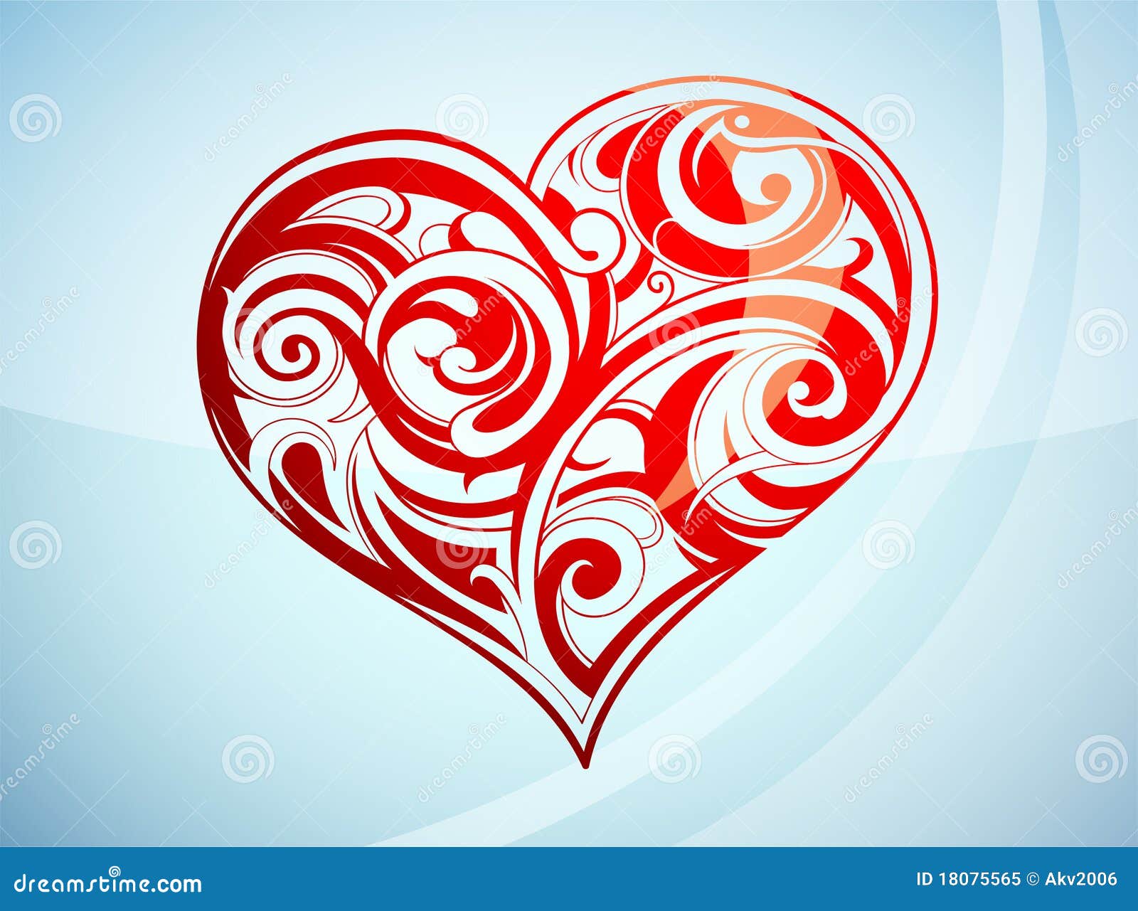 St. Valentine`s Day Heart-shape Royalty Free Stock Photo - Image ...