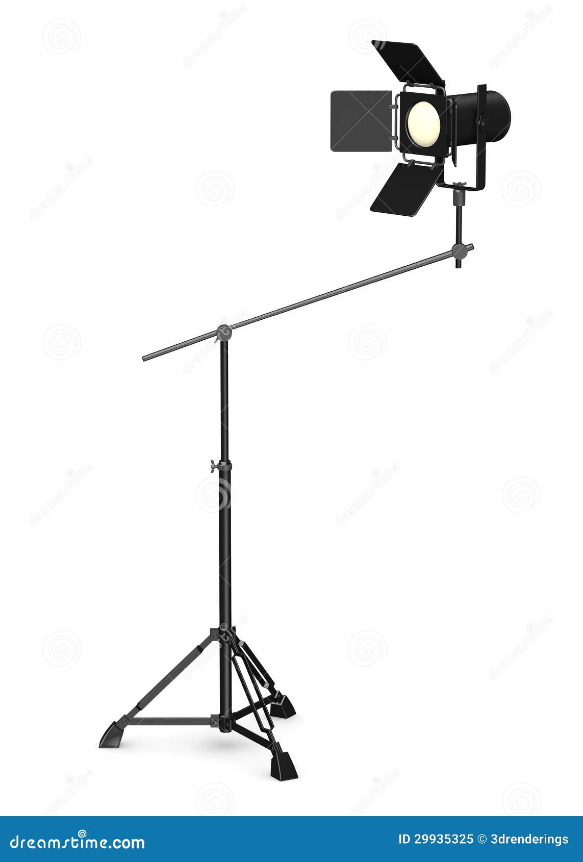 Stage Light On Stand With Shades Royalty Free Stock Photo Image 29935325