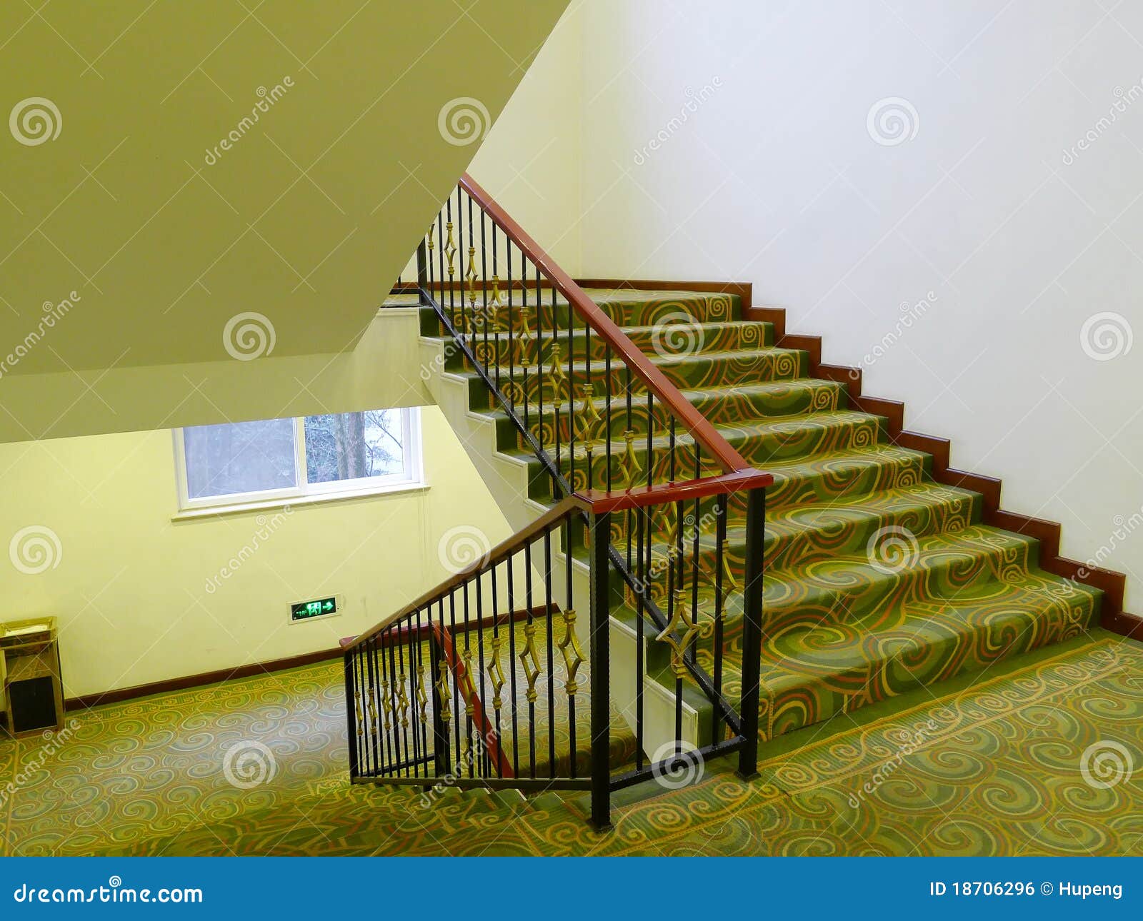 Stairs In The Hotel Royalty Free Stock Image - Image: 18706296