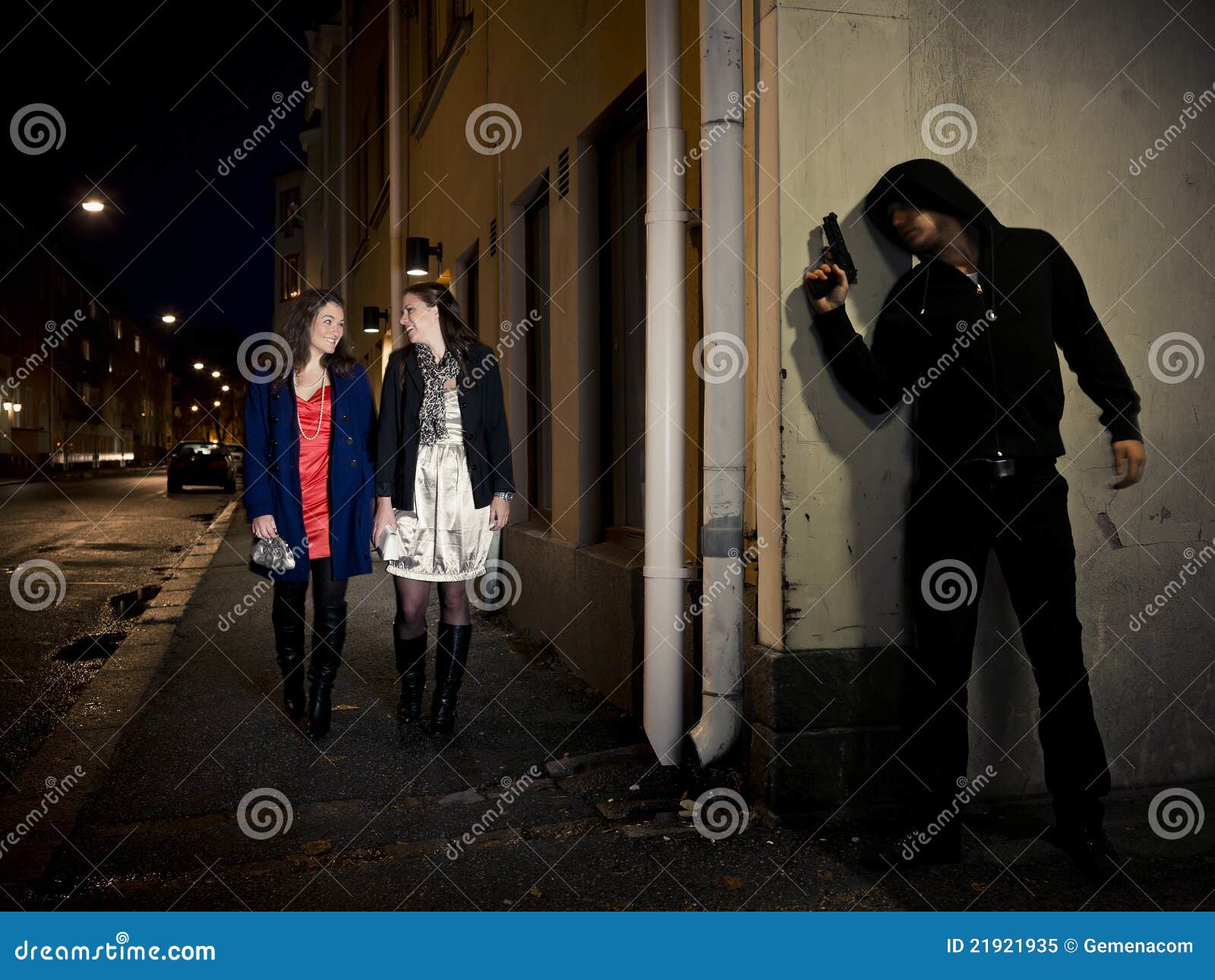 Stalking Man Royalty Free Stock Photo Image 21921935