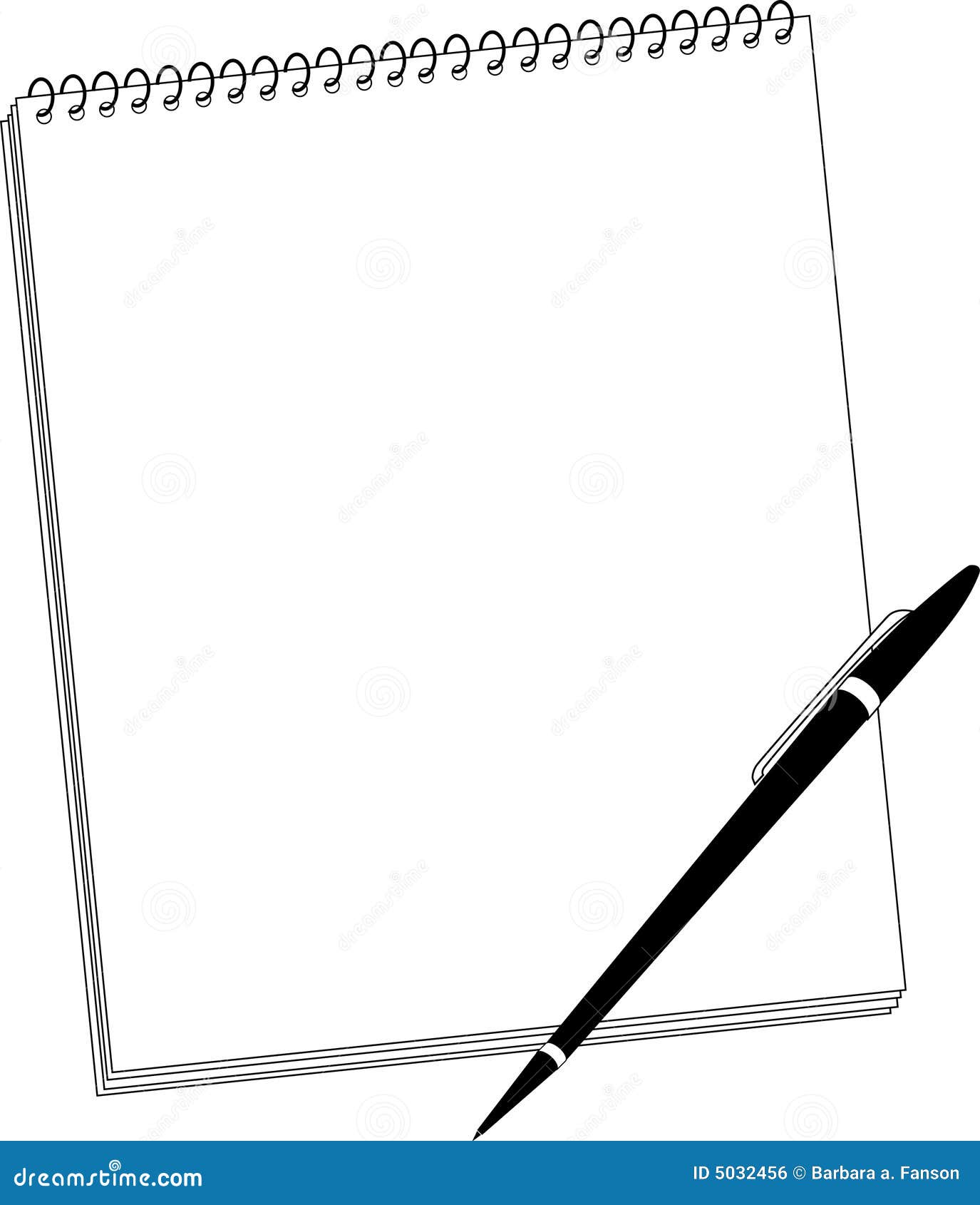 clipart notebook and pen - photo #32