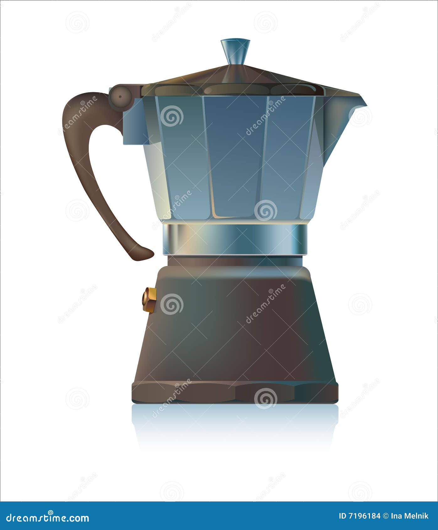 Stove-top Espresso Maker Stock Images - Image: 7196184