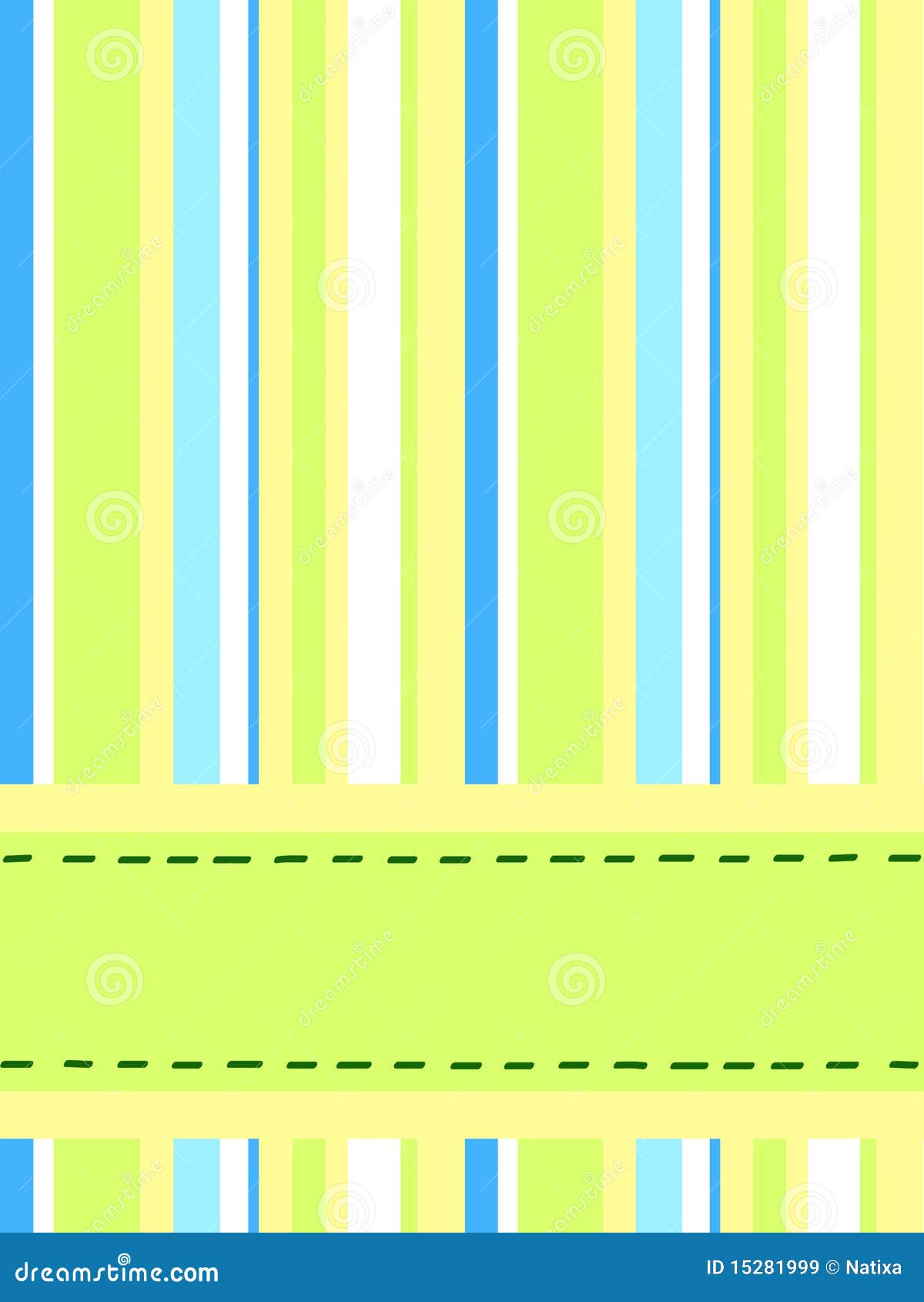 striped card