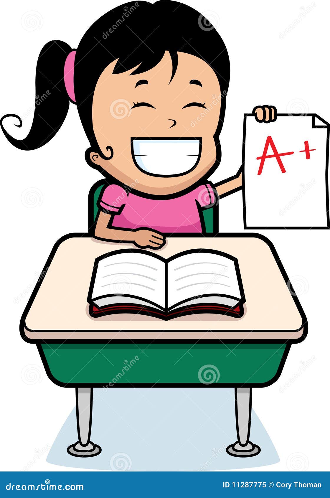 Cartoon Student Clip Art