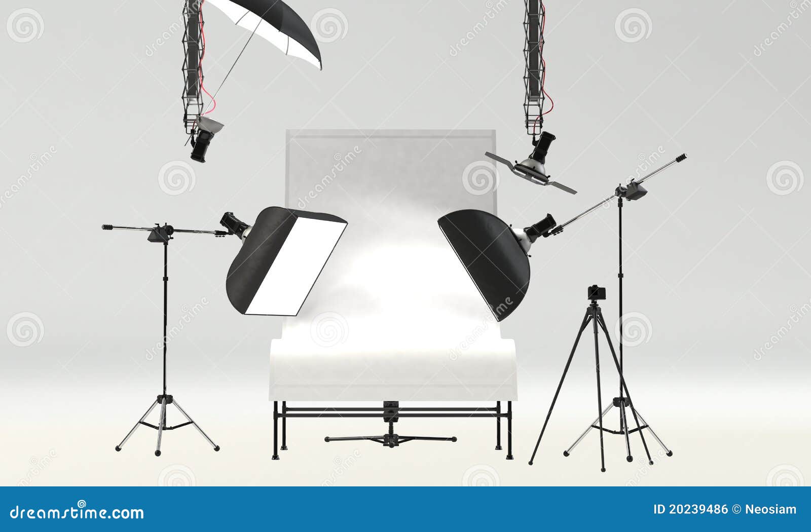 Studio Setup Royalty Free Stock Image Image 20239486