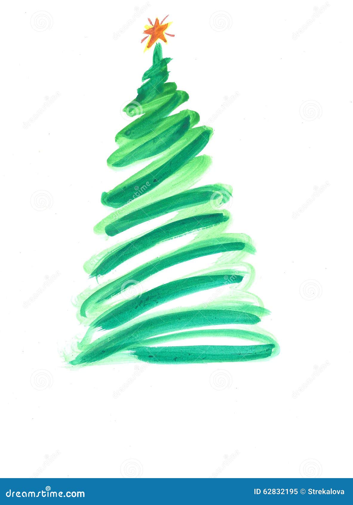 stylized christmas tree with colorful ornaments stock stylized christmas tree with colorful ornaments stock