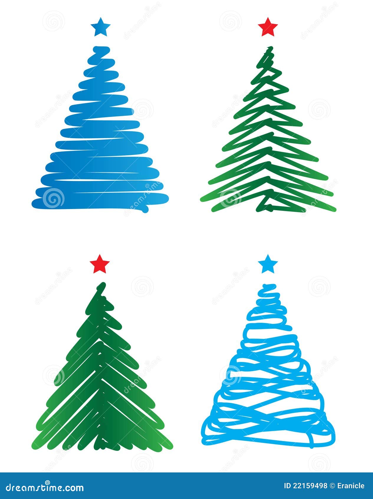 stylized christmas trees royalty free stock photos image stylized christmas trees royalty free stock photos image