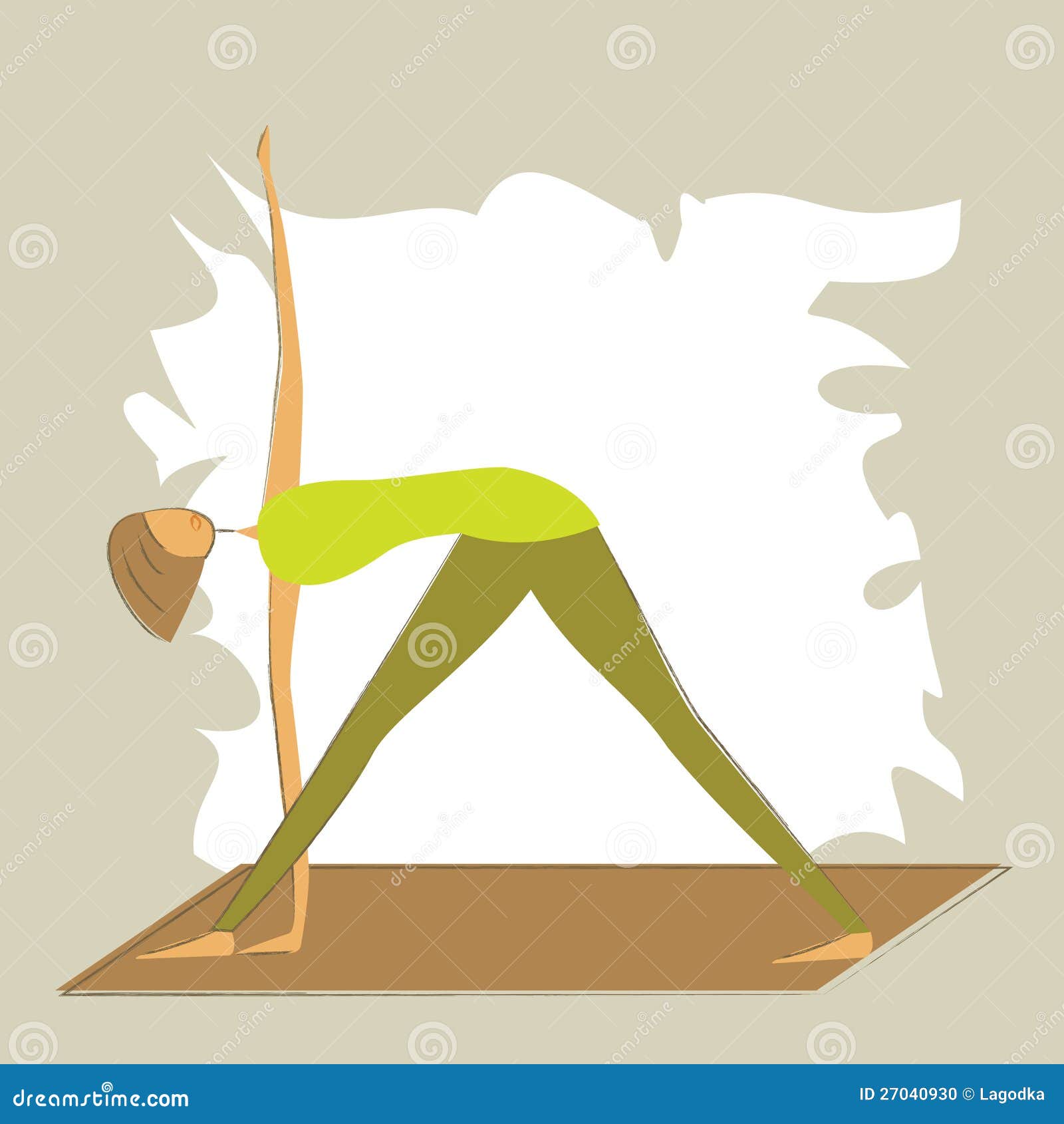 clipart yoga poses stylized - photo #45