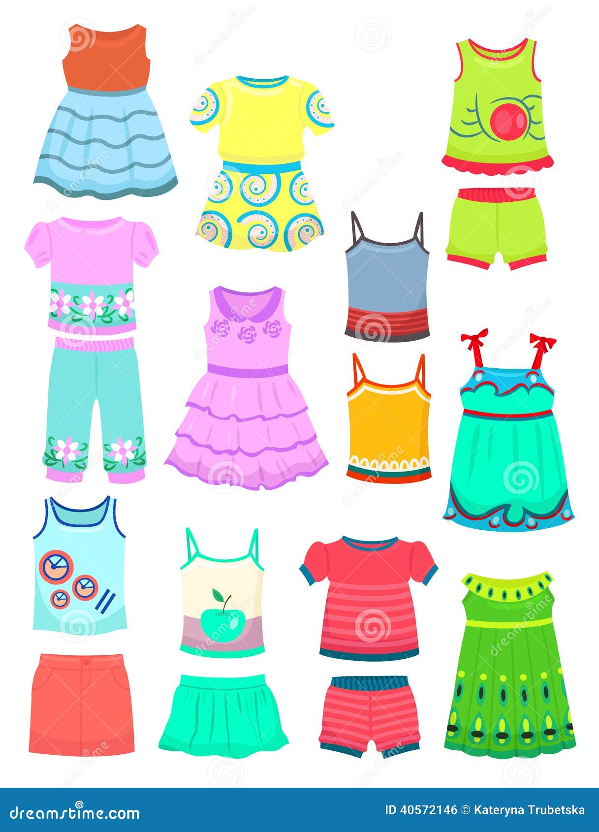 clipart of summer clothes - photo #24