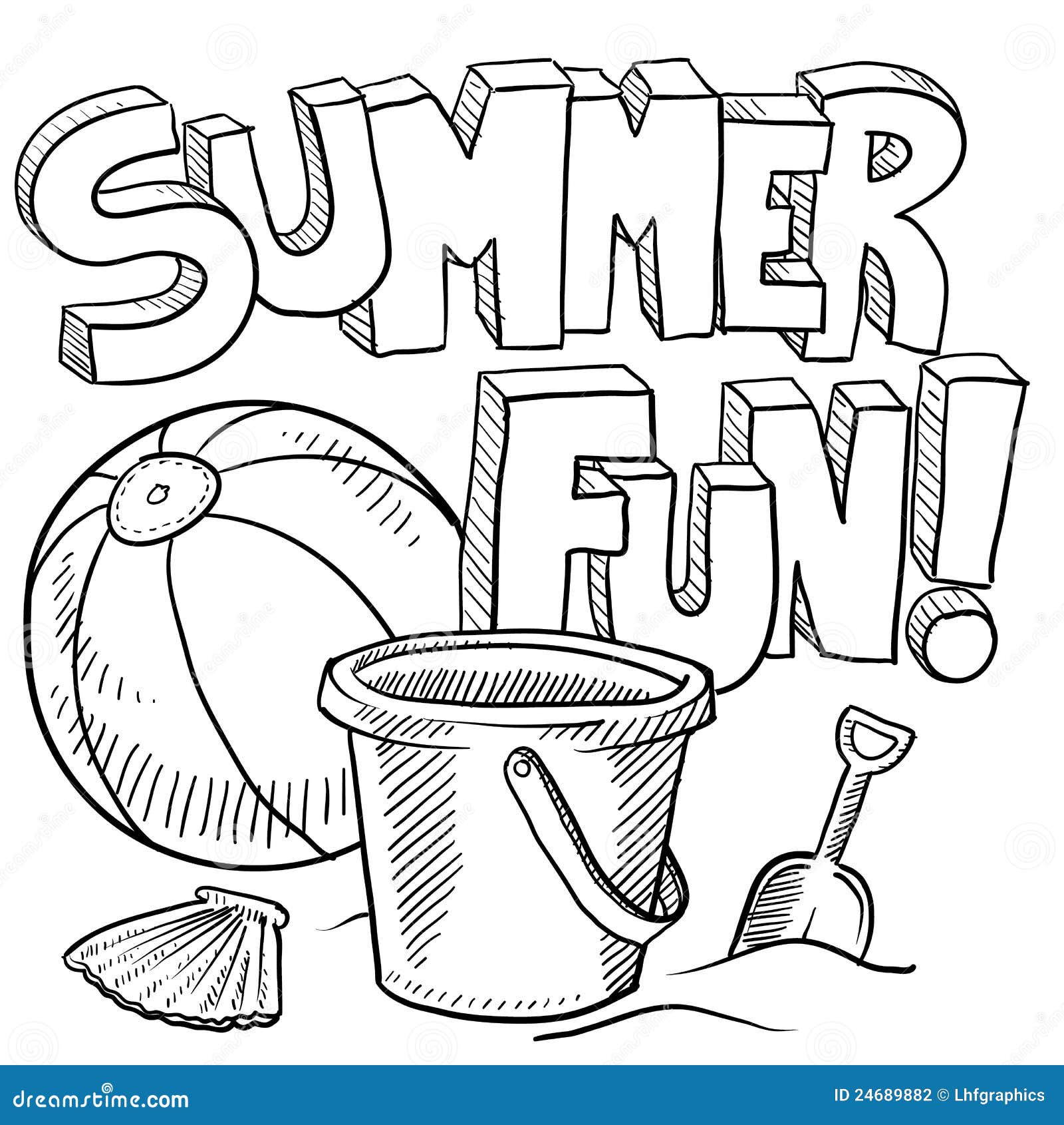 summer clipart lines - photo #47