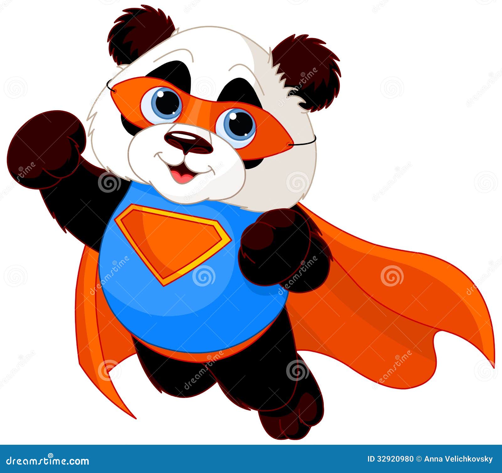 clipart panda superhero - photo #3