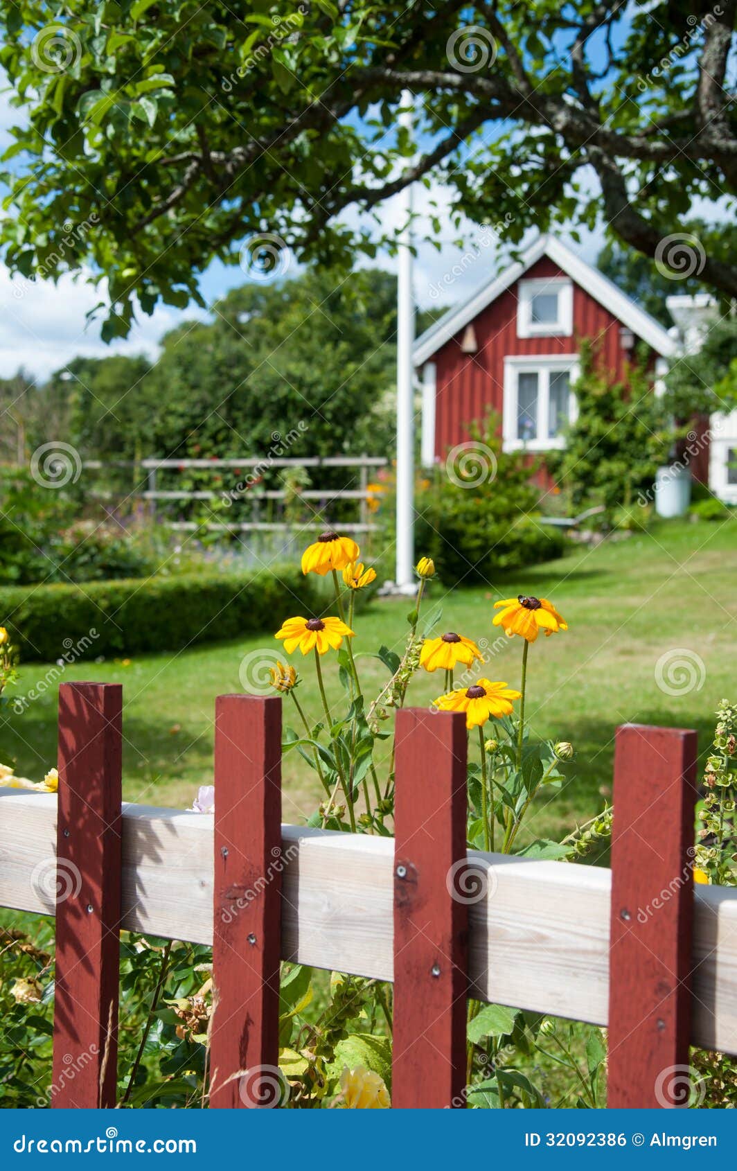 Red Painted Cottage