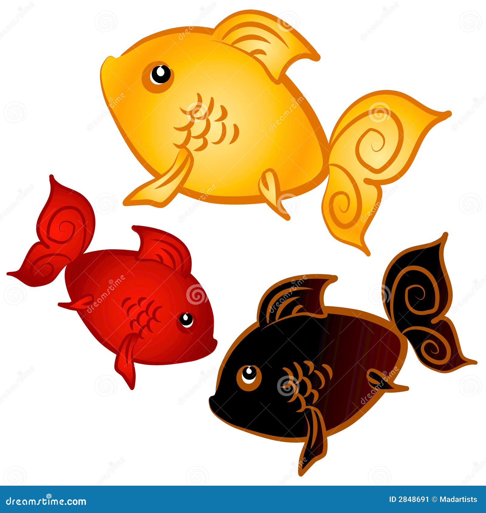 clipart pictures fantail goldfish - photo #44