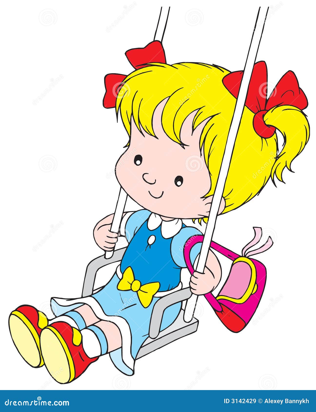 clipart girl on swing - photo #8