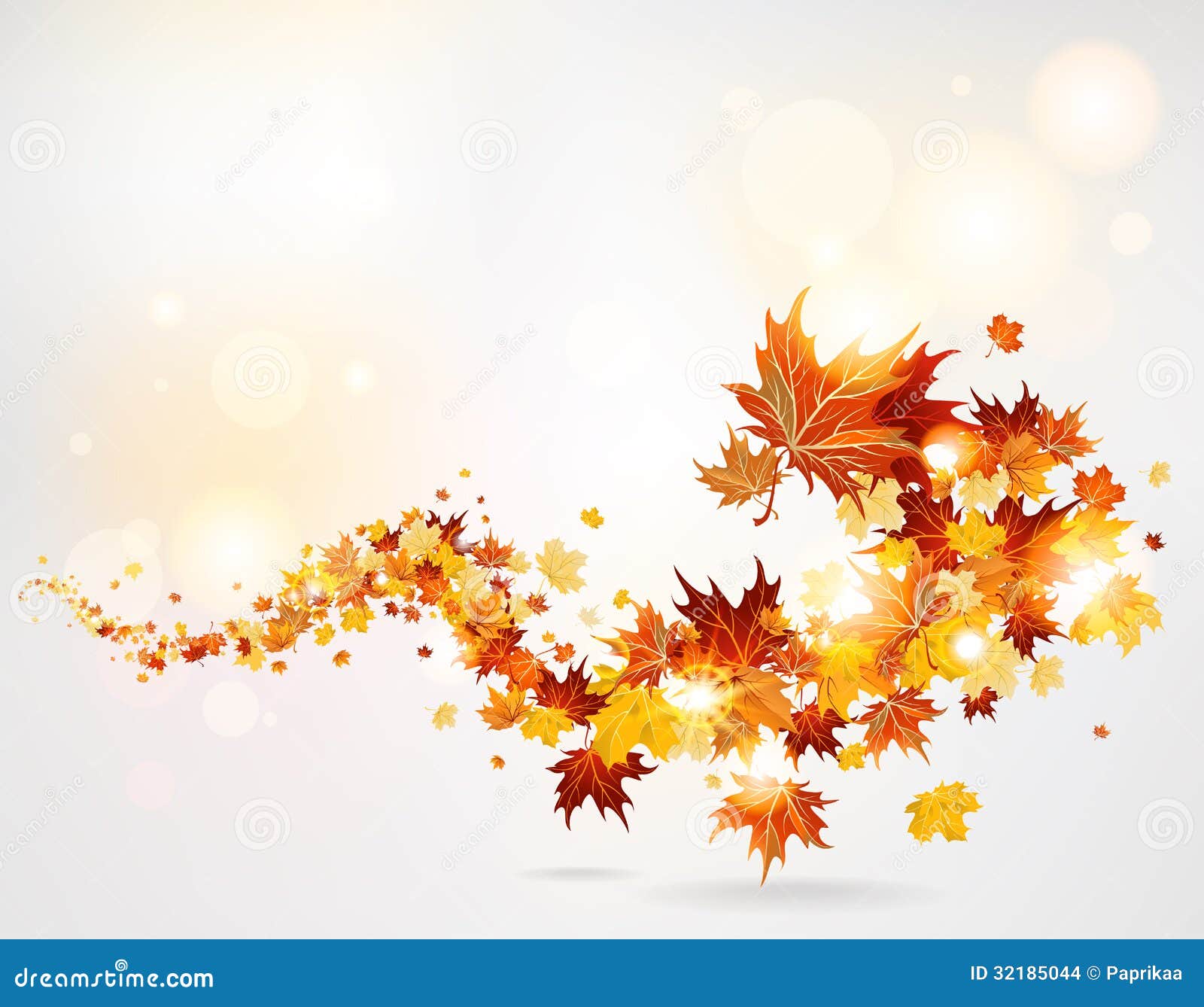 free leaves blowing clipart - photo #36