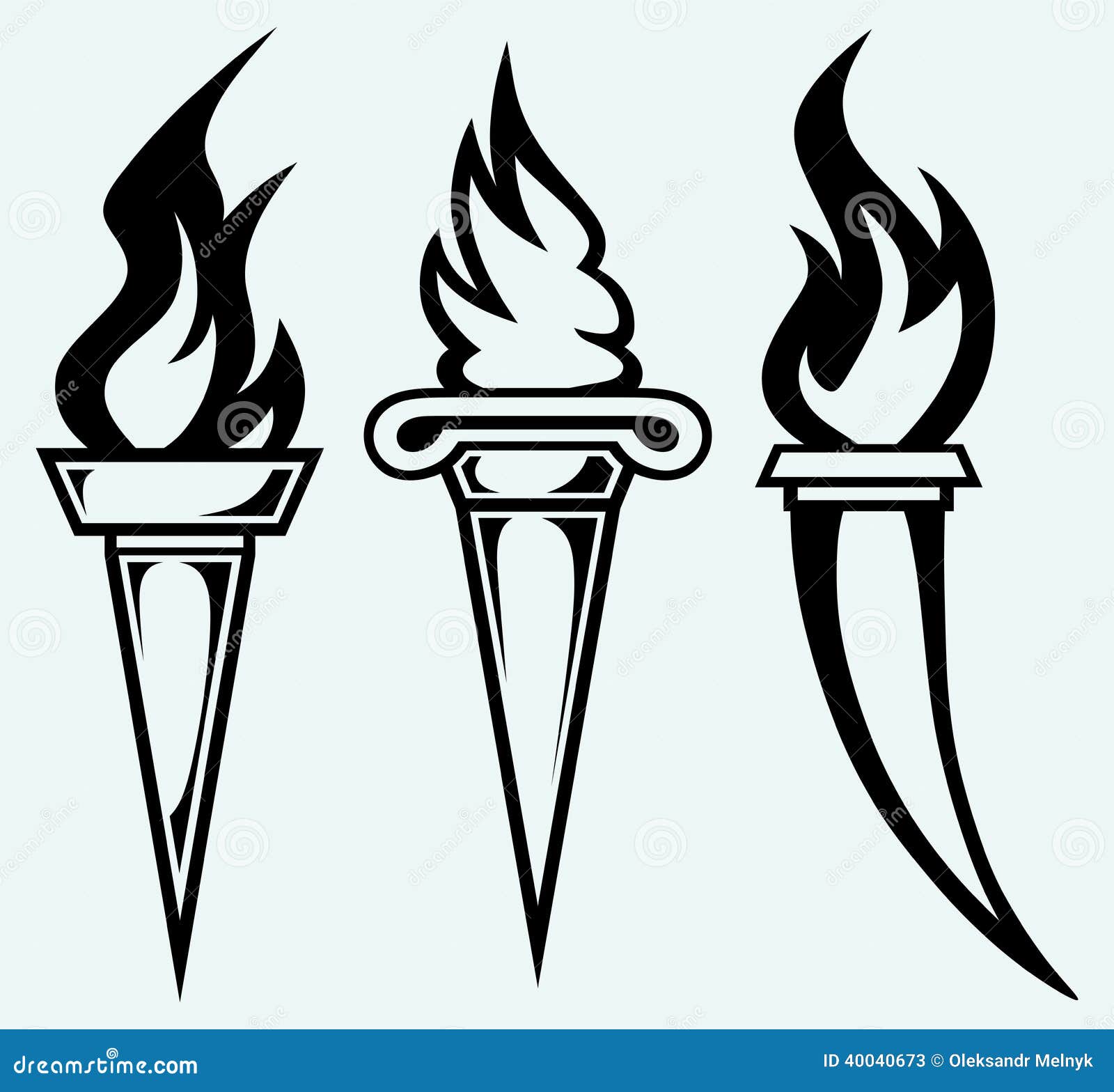 vector clipart torch - photo #35