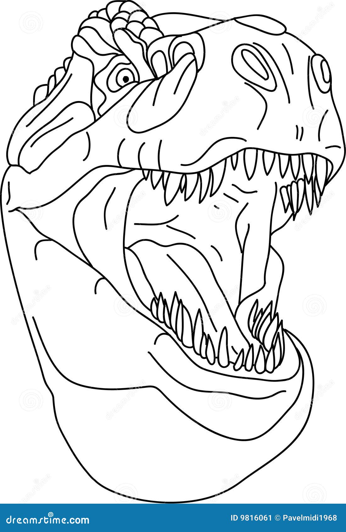 dinosaur face clip art - photo #49