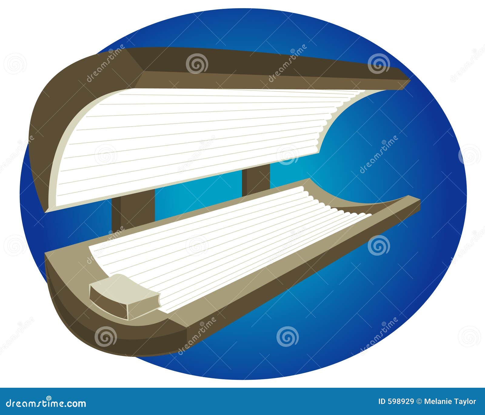 Tanning Bed Royalty Free Stock Images - Image: 598929