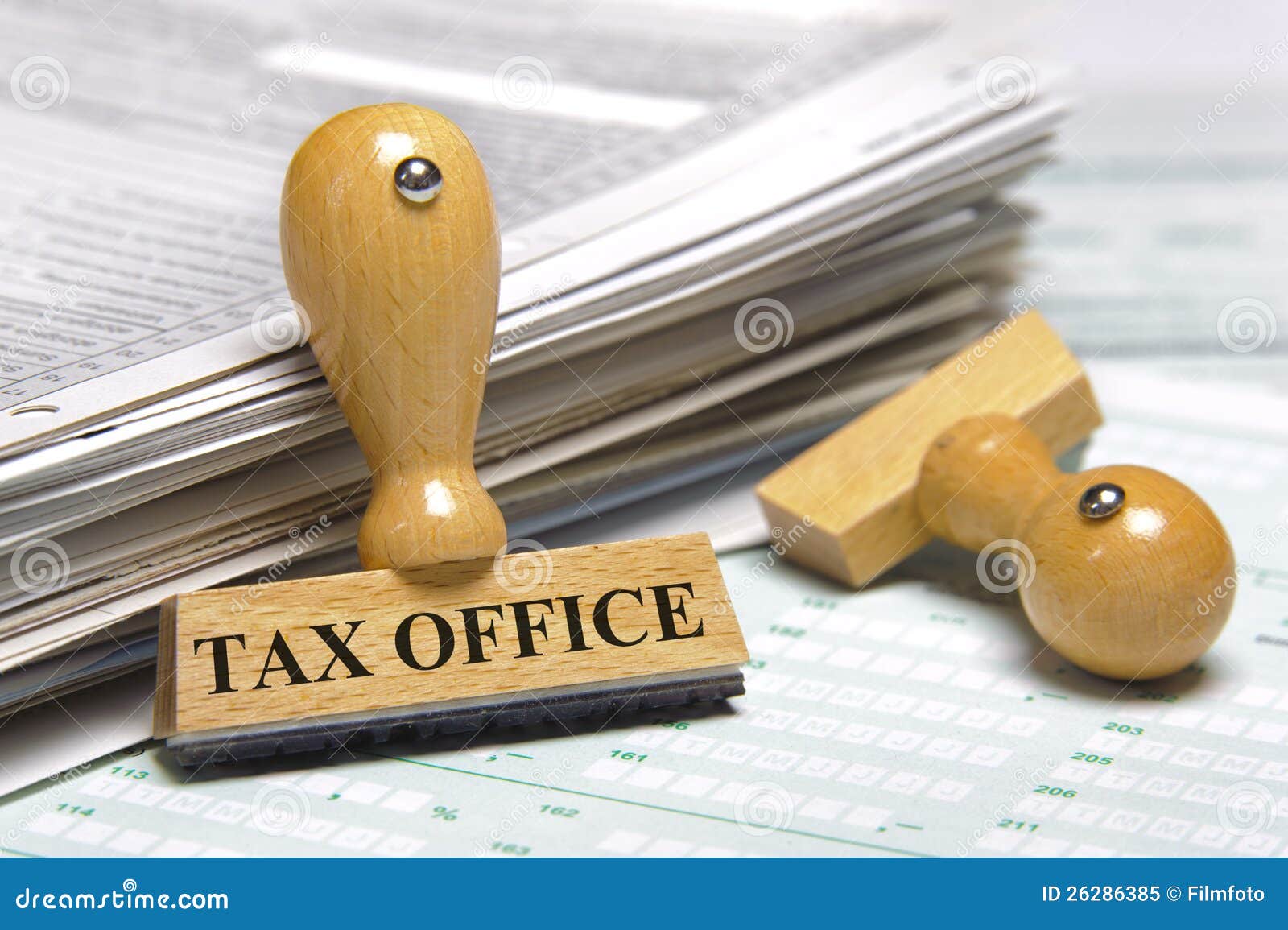 Tax Office Royalty Free Stock Photo - Image: 26286385